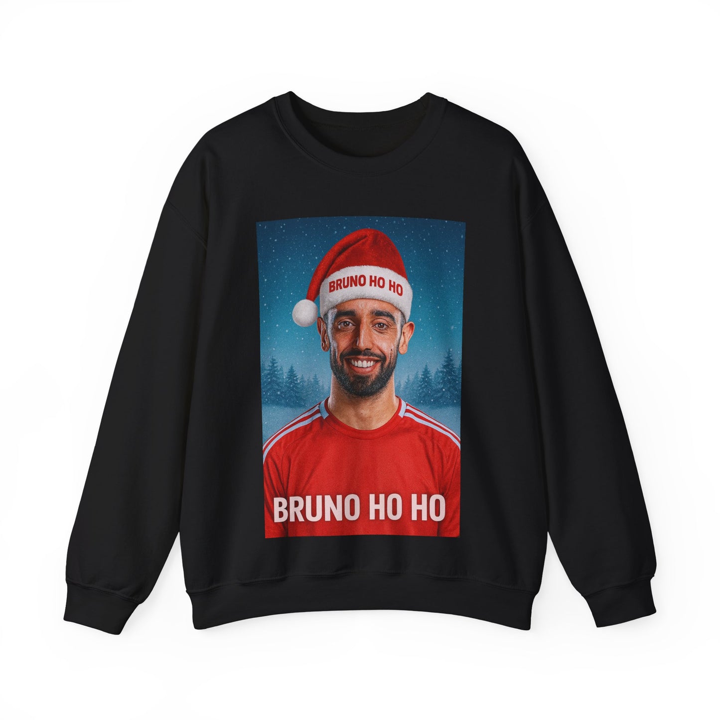 Bruno Ho Ho Ho Bruno Fernandes Manchester United Christmas Jumper