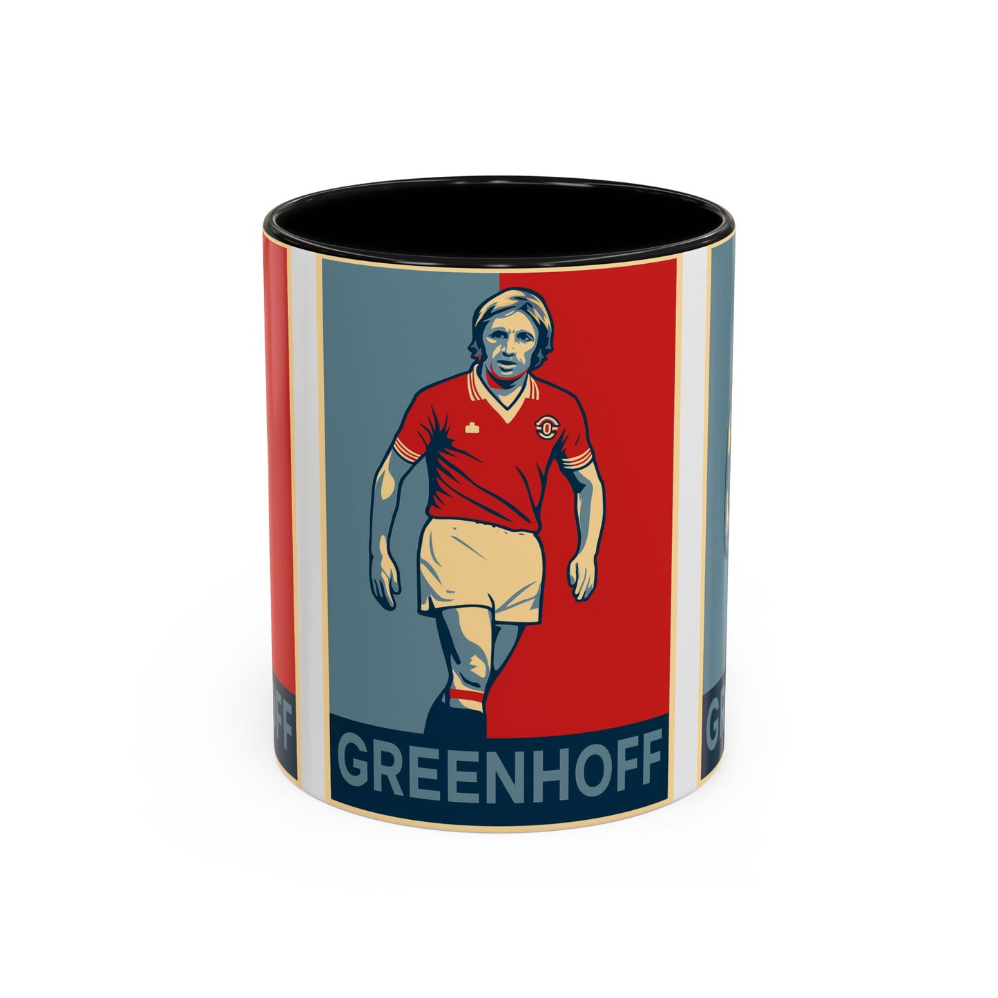 Jimmy Greenhoff Hope Home Mug - Manchester United