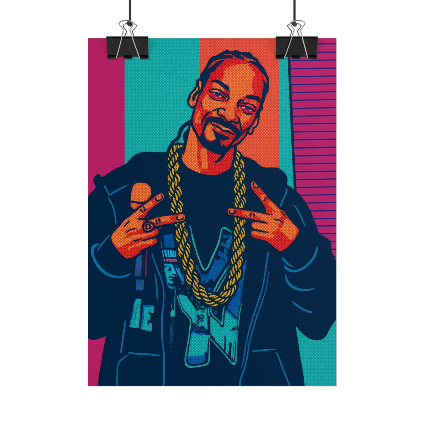 Snoop Dogg Pop Art Poster