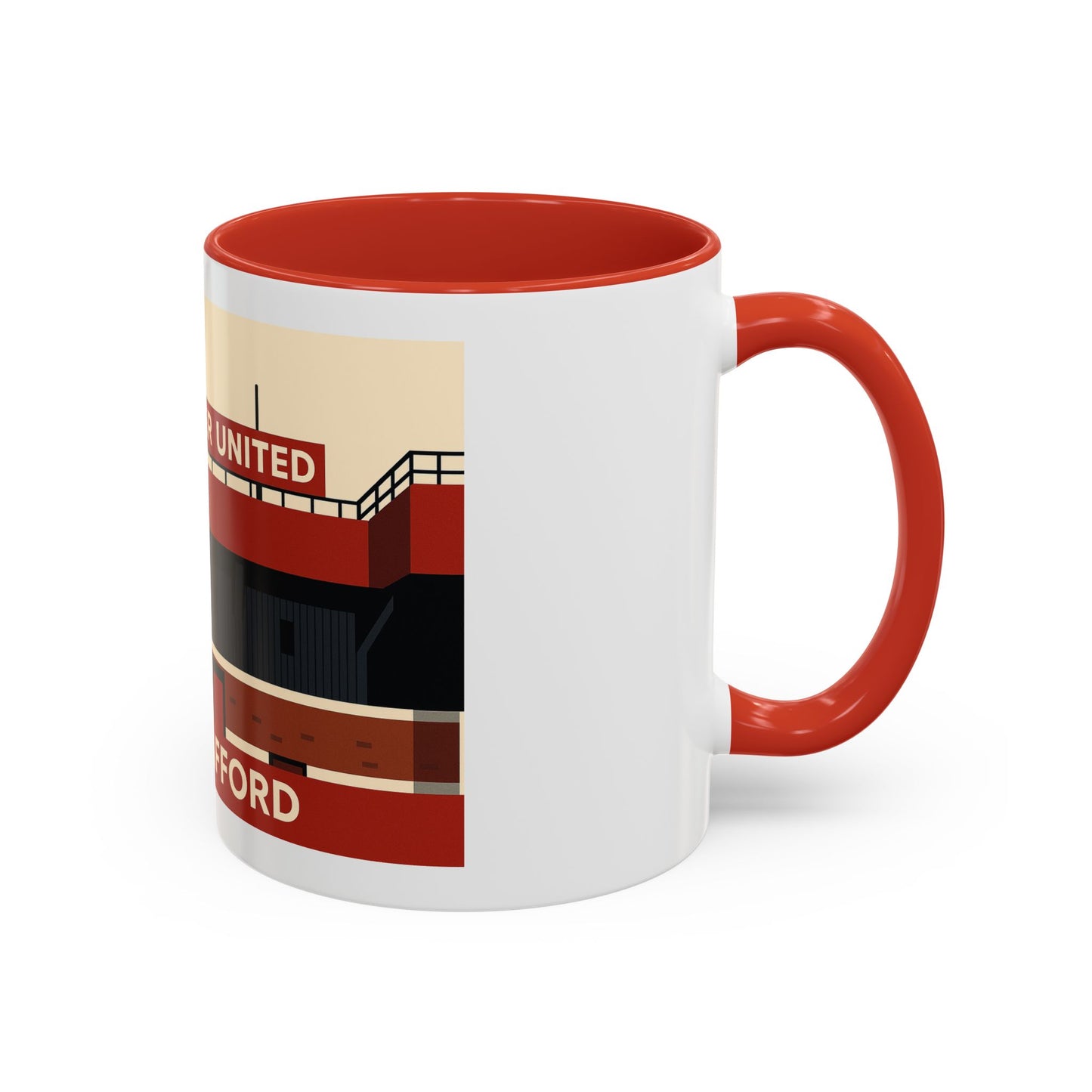 Manchester United - Old Trafford 1980s Mug