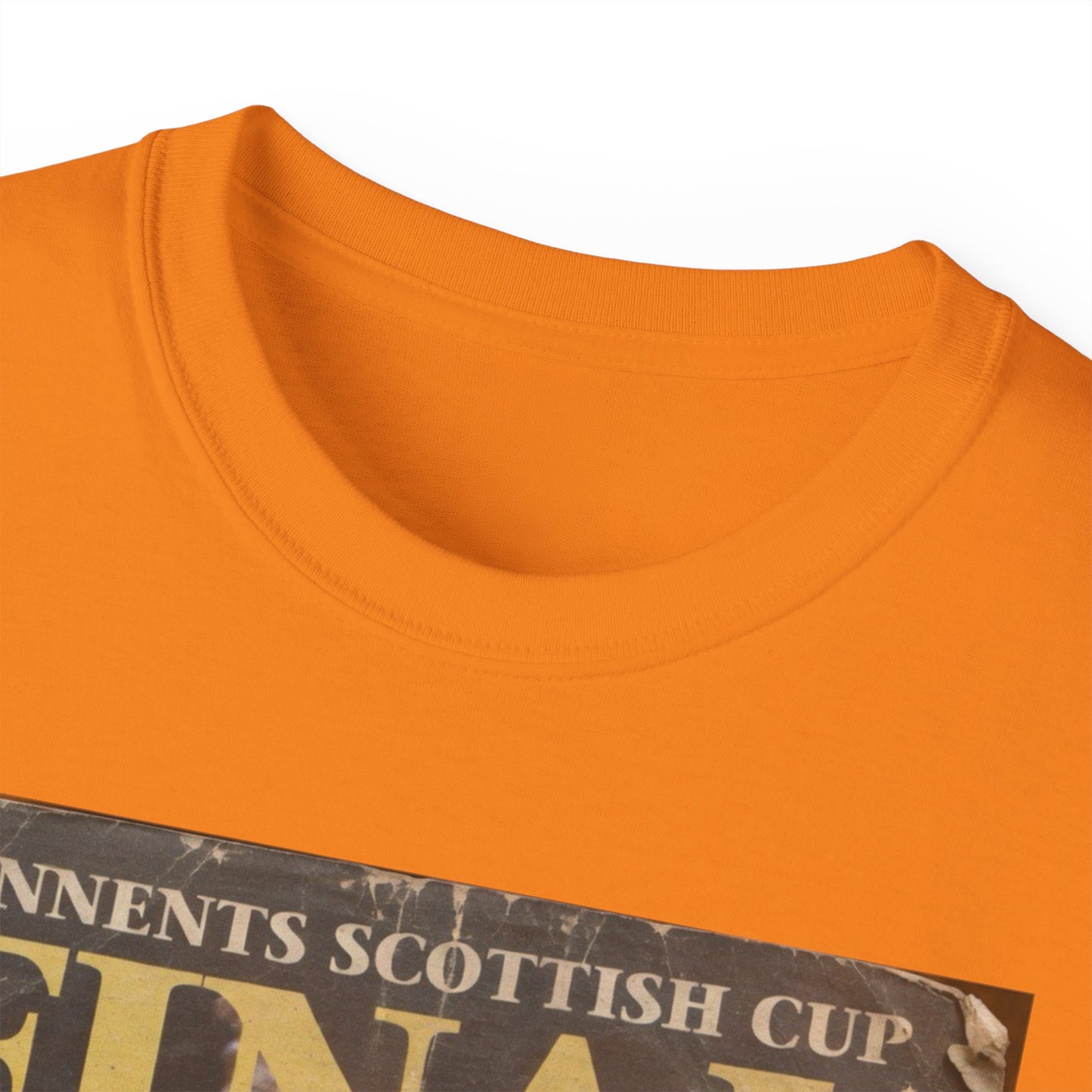 1994 Scottish Challenge Cup Final Dundee United Rangers Programme Poster Unisex Ultra Cotton Tee