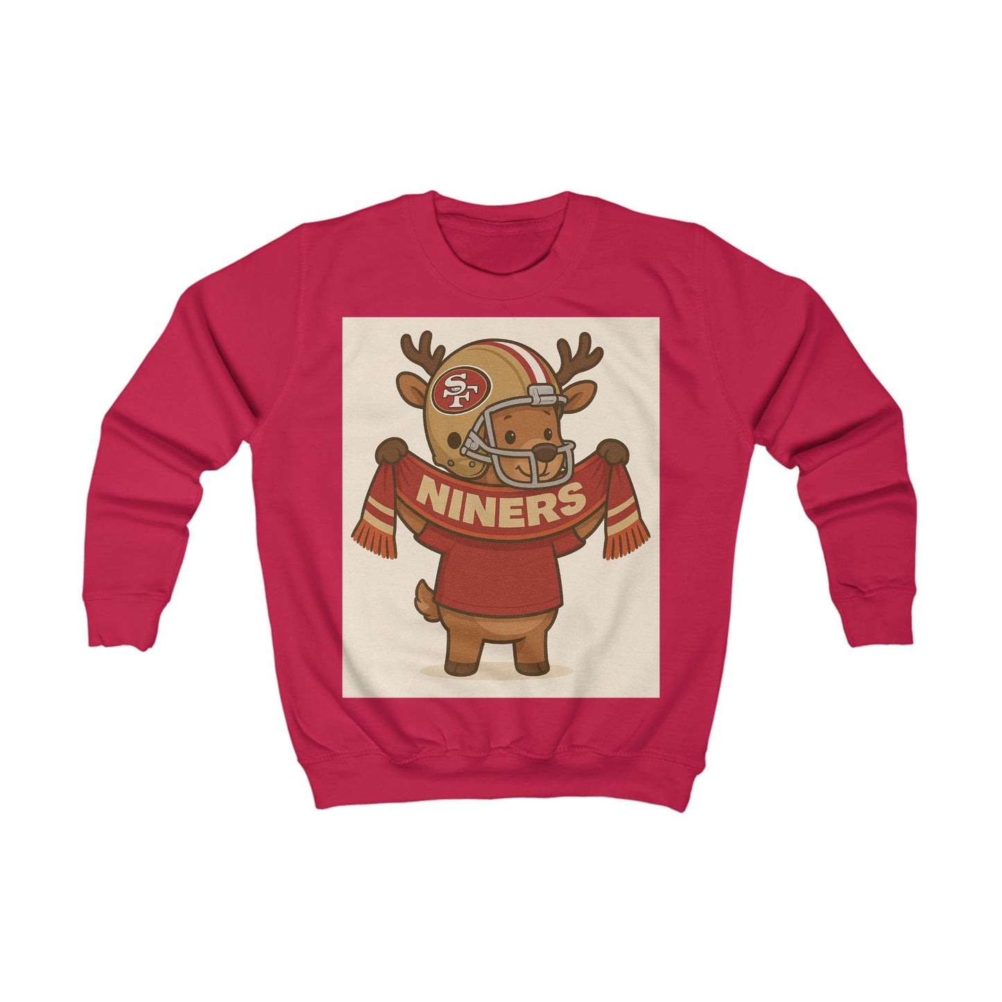 Kids San Francisco 49ers Christmas Sweatshirt