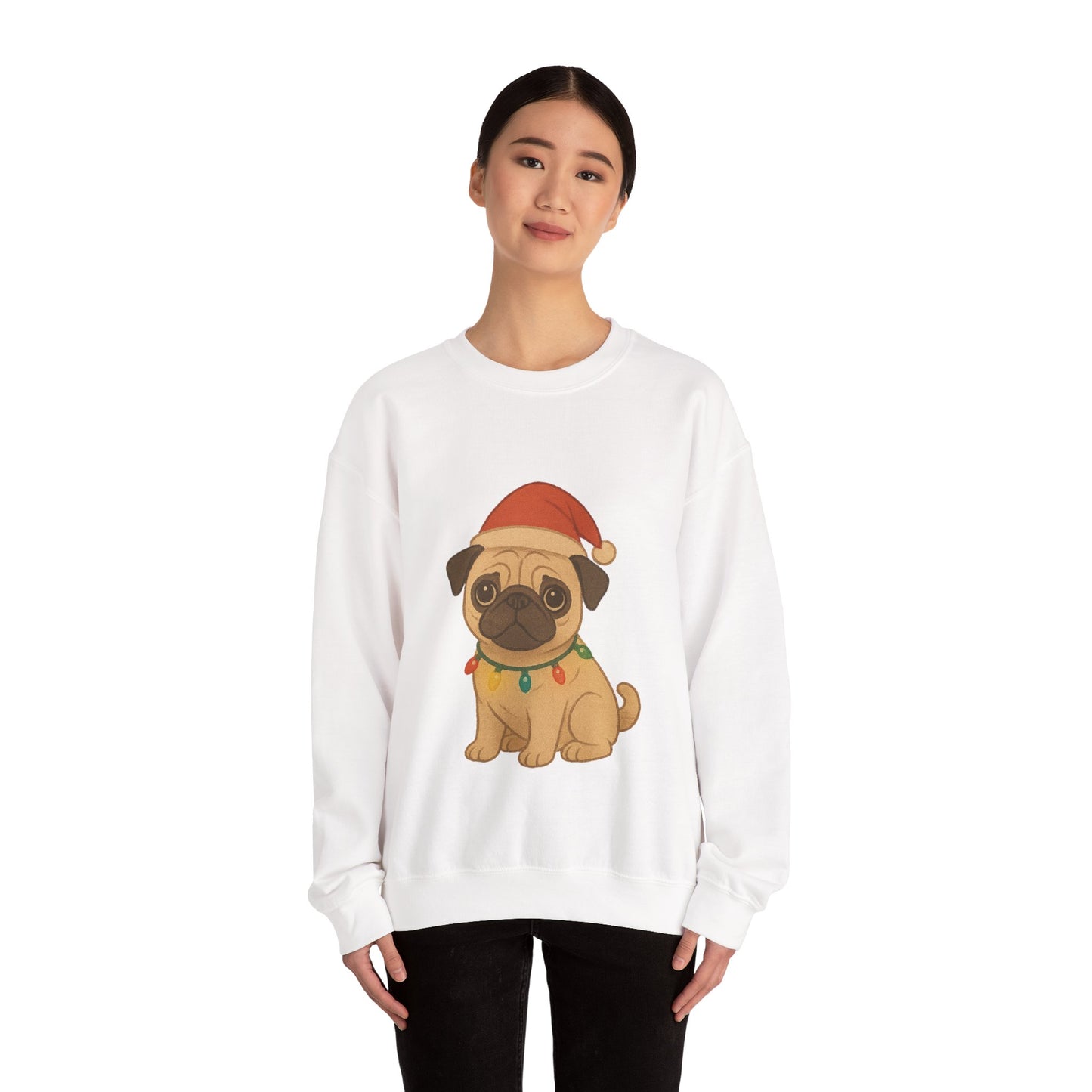 Christmas Pug Puppy Jumper