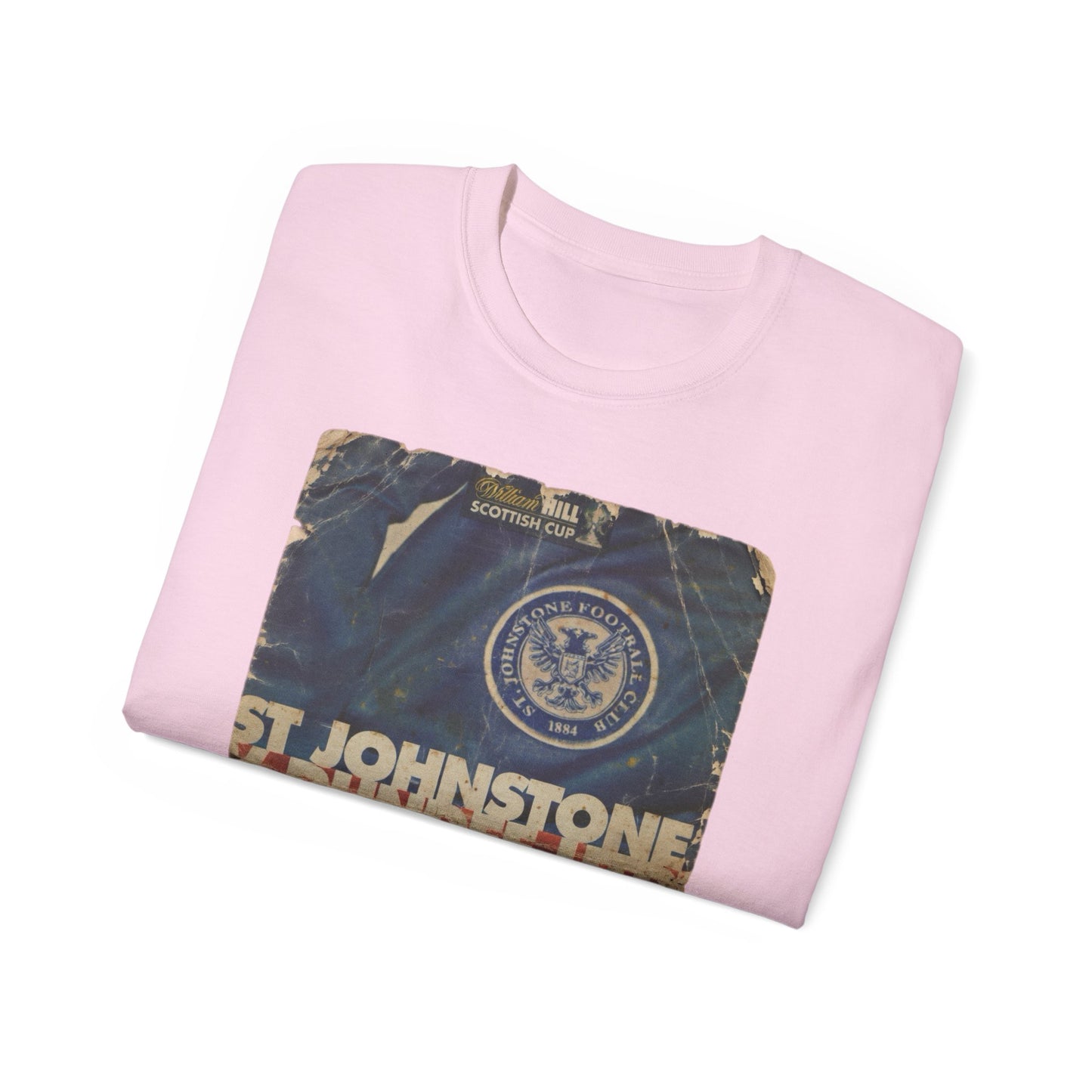 2014 Scottish Challenge Cup Final Dundee United St Johnstone Programme Poster Unisex Ultra Cotton Tee