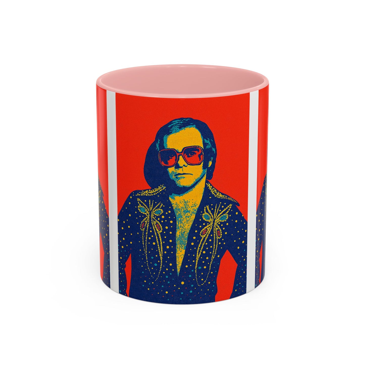 E. John Pop Art Mug