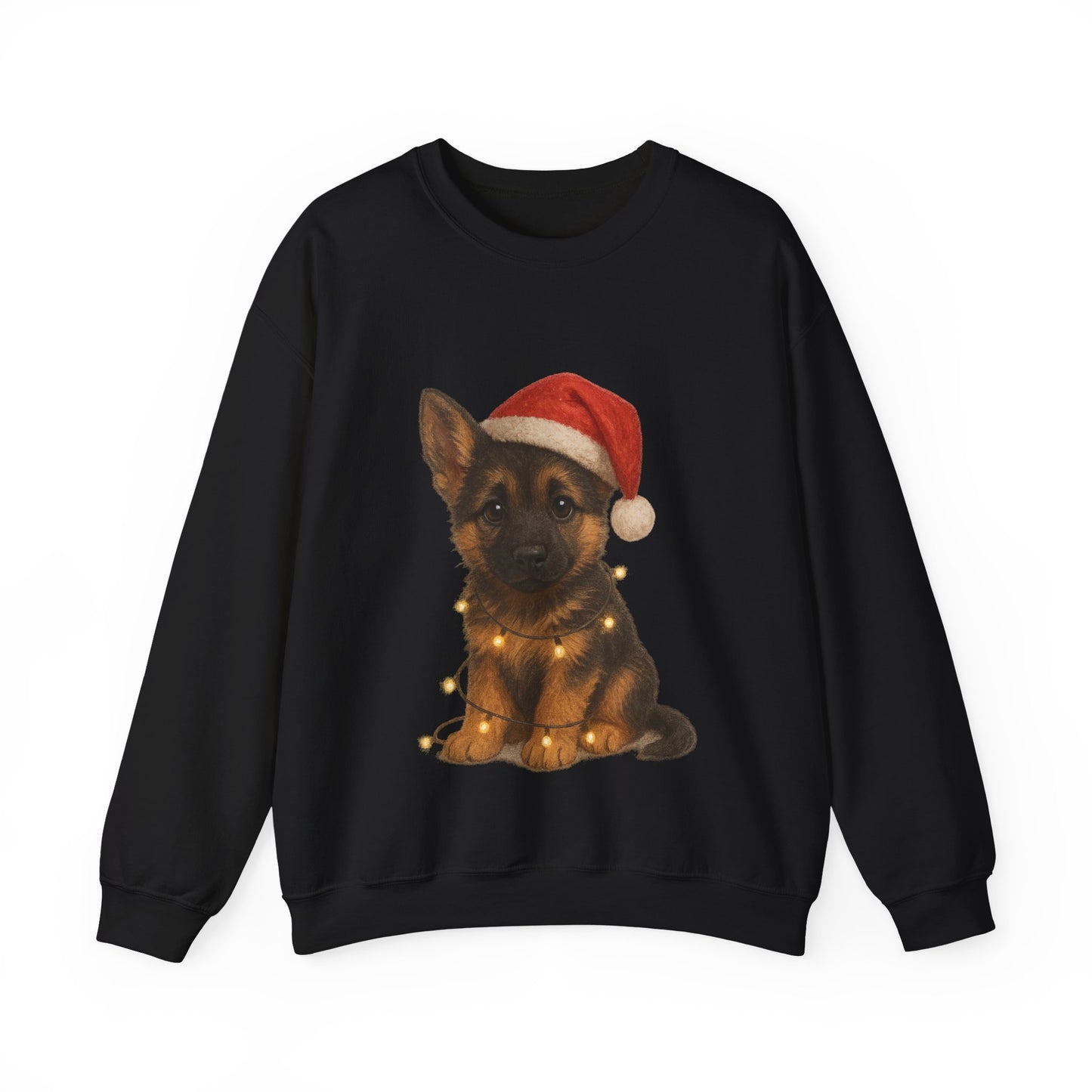 Christmas German Shepherd Puppy Sweatshirt