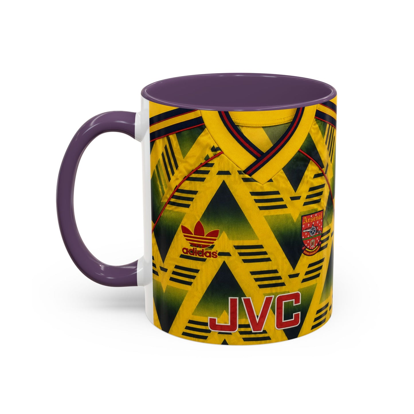 Arsenal Away Bruised Banana Shirt Accent Coffee Mug (11, 15oz)