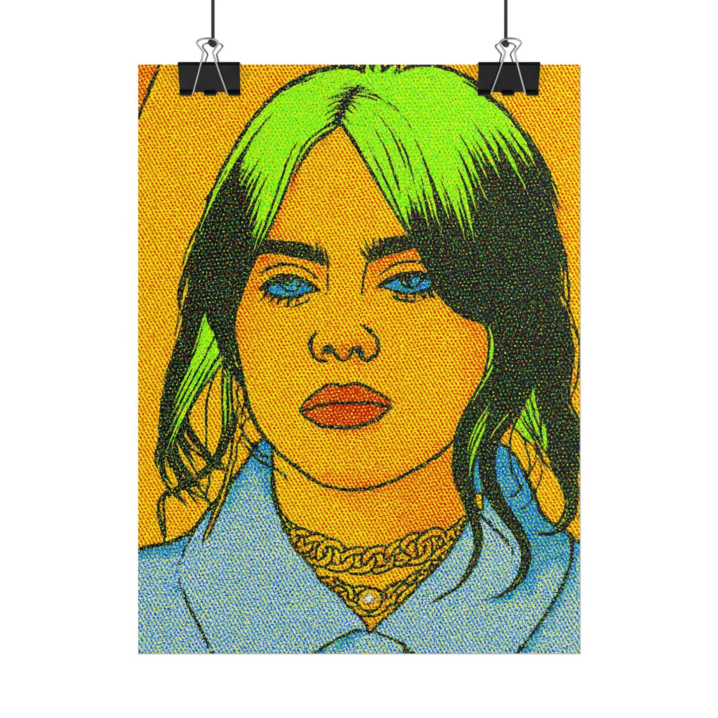 Billie Pop Art Poster