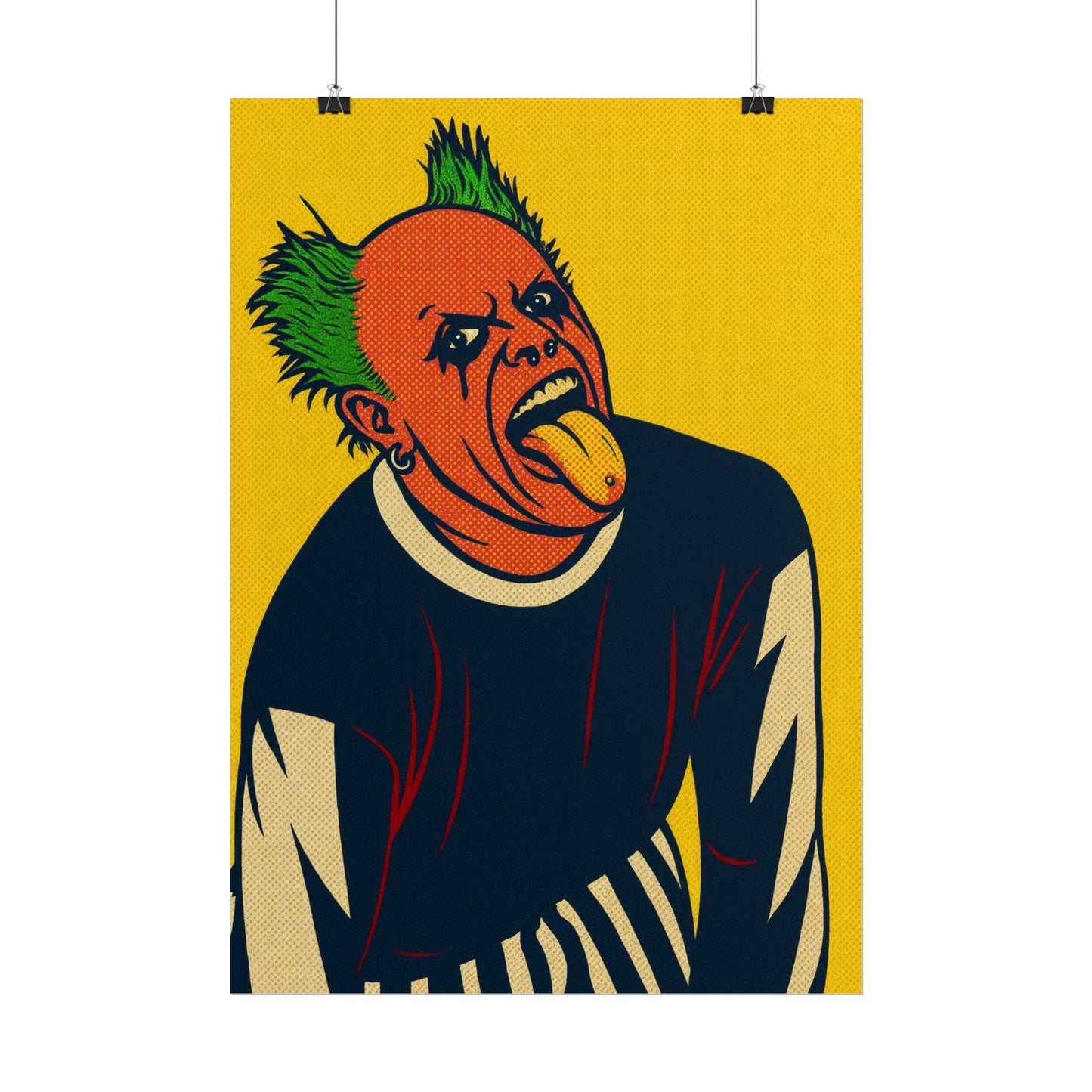 Keith Flint Prodigy Pop Art Poster