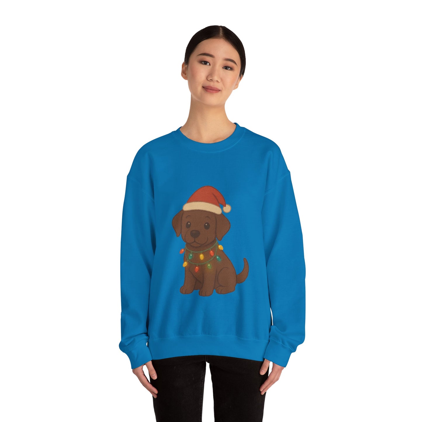Christmas Chocolate Labrador Sweatshirt