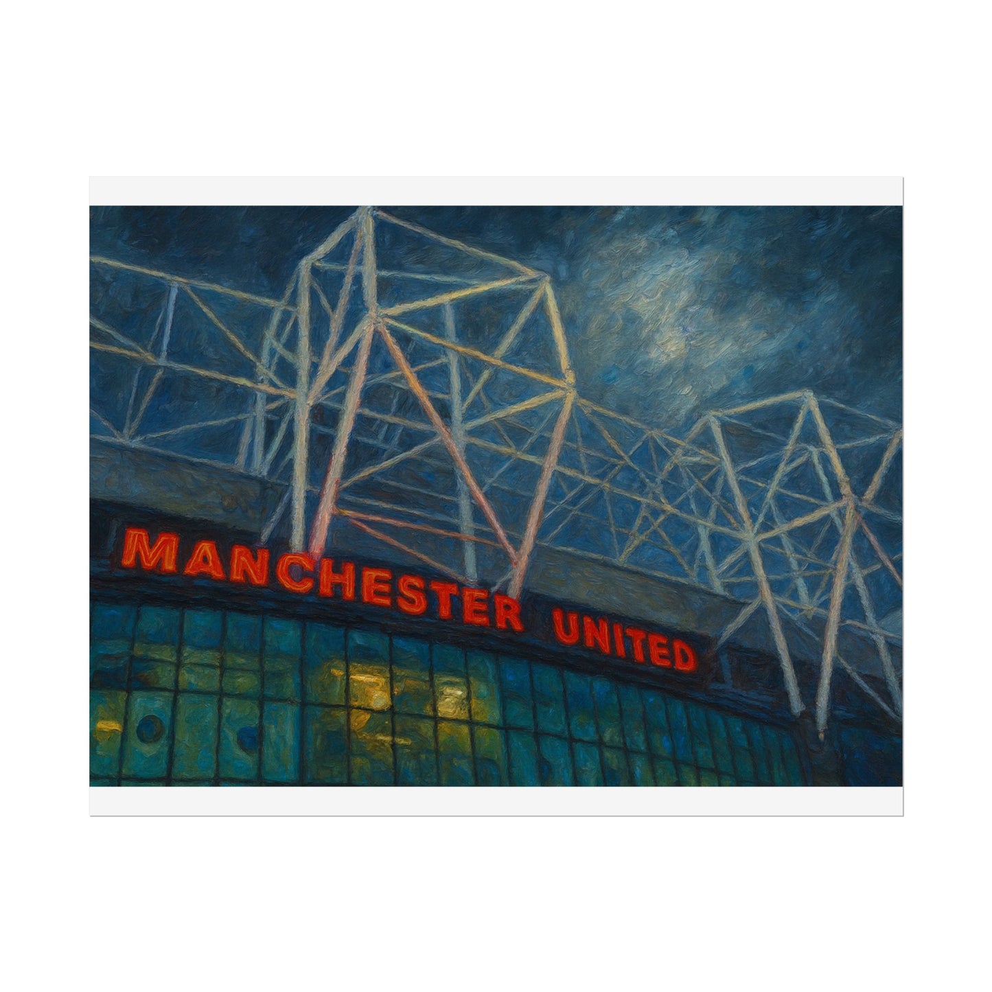Manchester United Old Trafford Rolled Poster