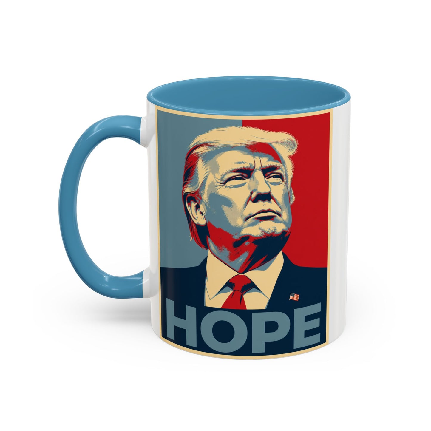 Donald Trump Hope Mug Accent Coffee Mug US Shipment (11, 15oz)