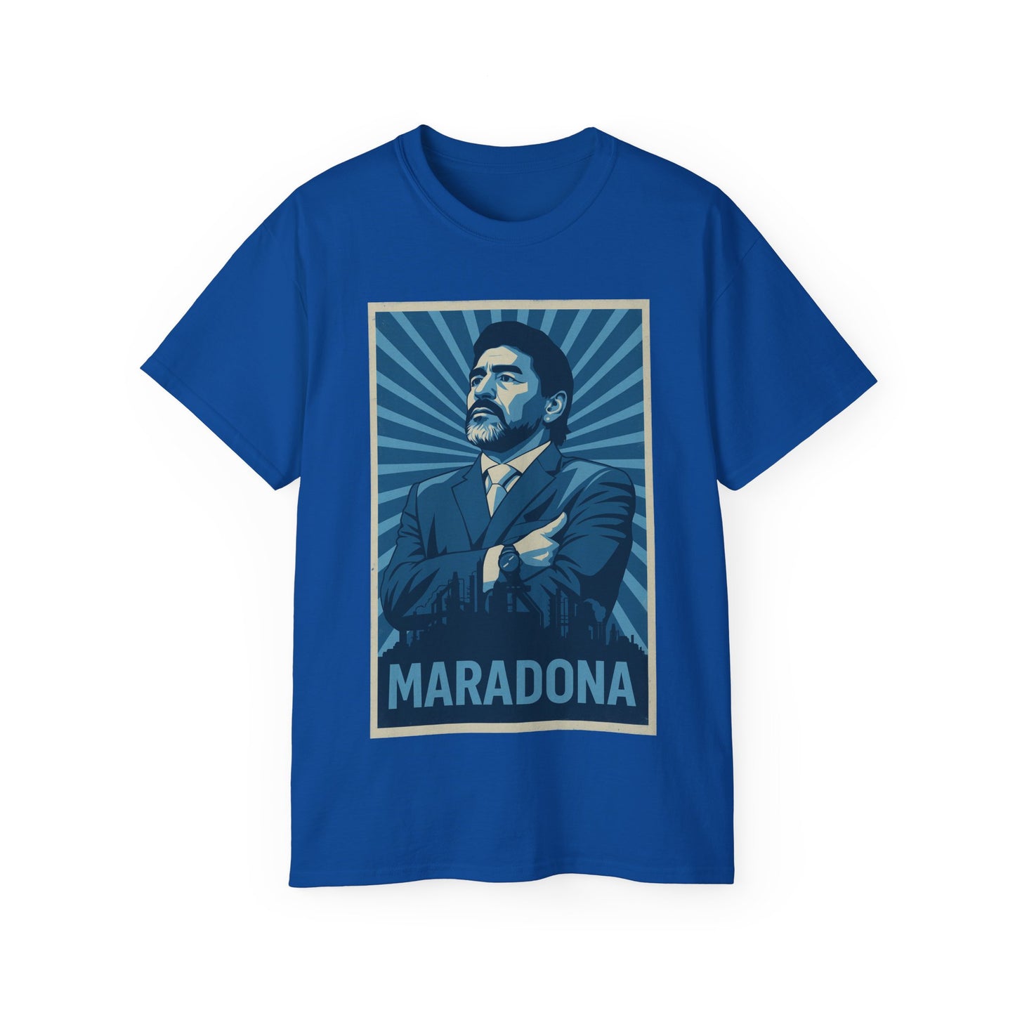 Maradona Propaganda Poster T-Shirt - Argentina