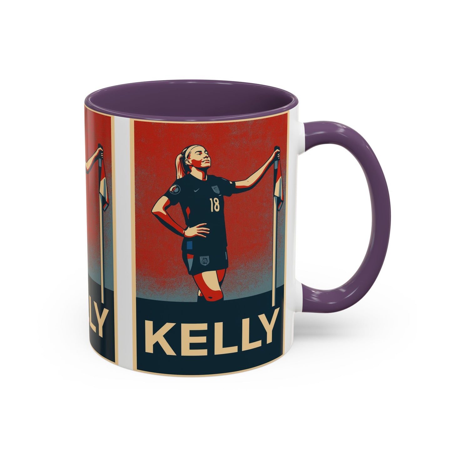 Chloe Kelly Corner Flag Mug England