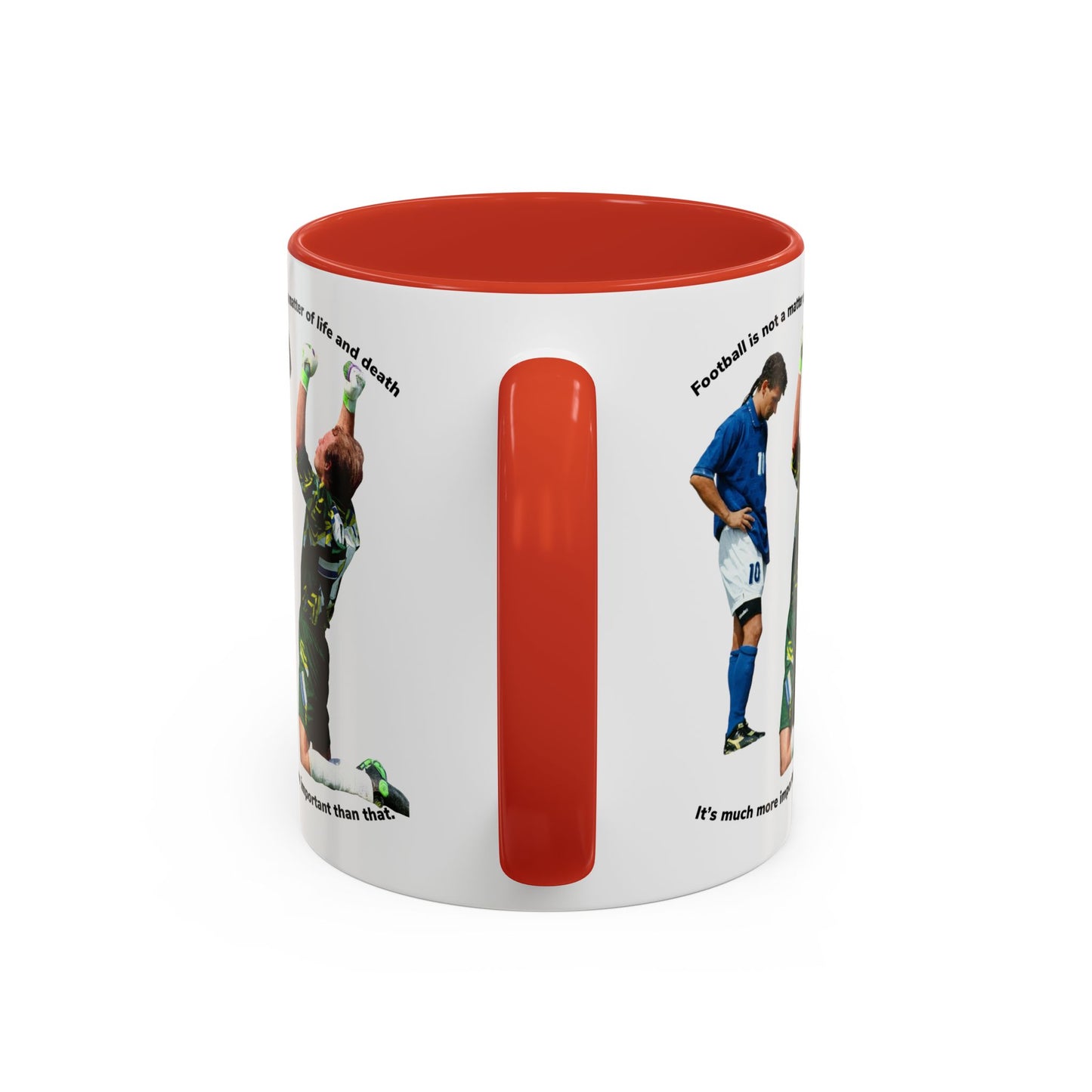 Roberto Baggio Football Life and Death Mug