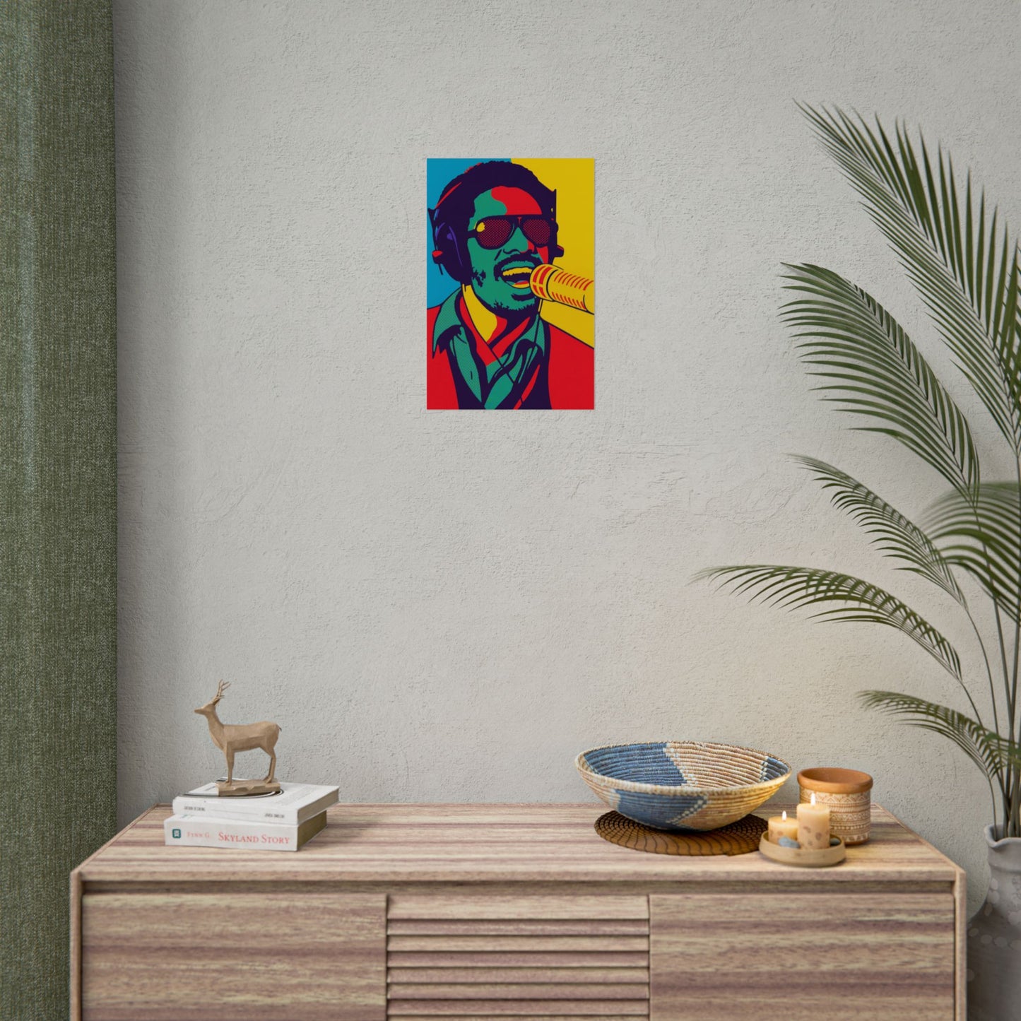 Stevie Wonder Pop Art Poster