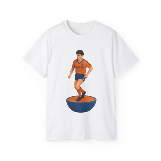 Mick Harford Subbuteo T-Shirt - Luton Town