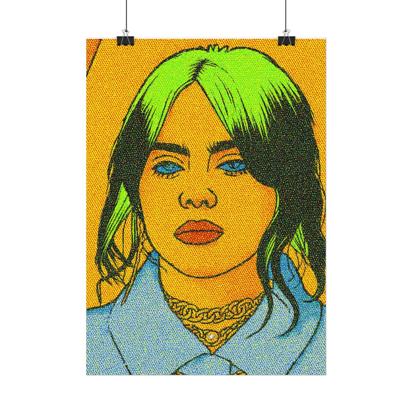 Billie Pop Art Poster