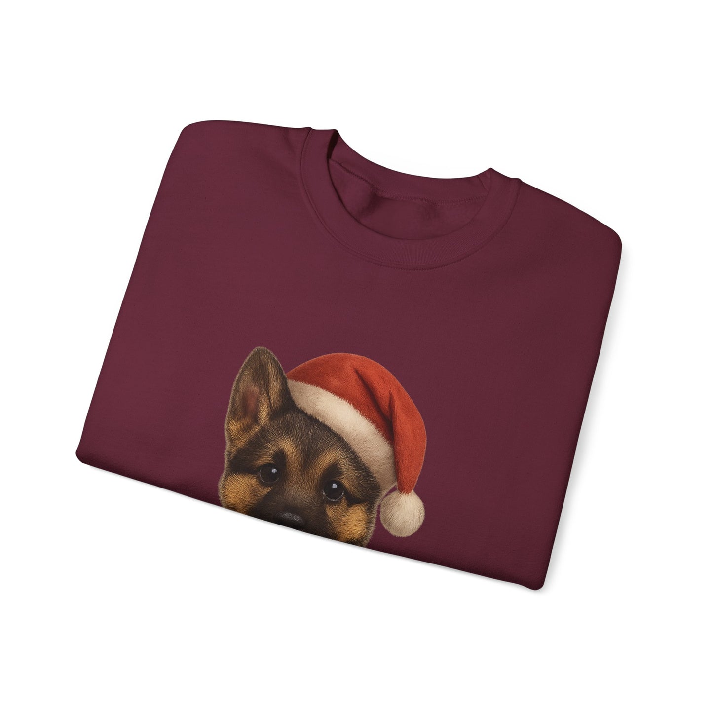 Alsatian Puppy Christmas Dog Sweatshirt