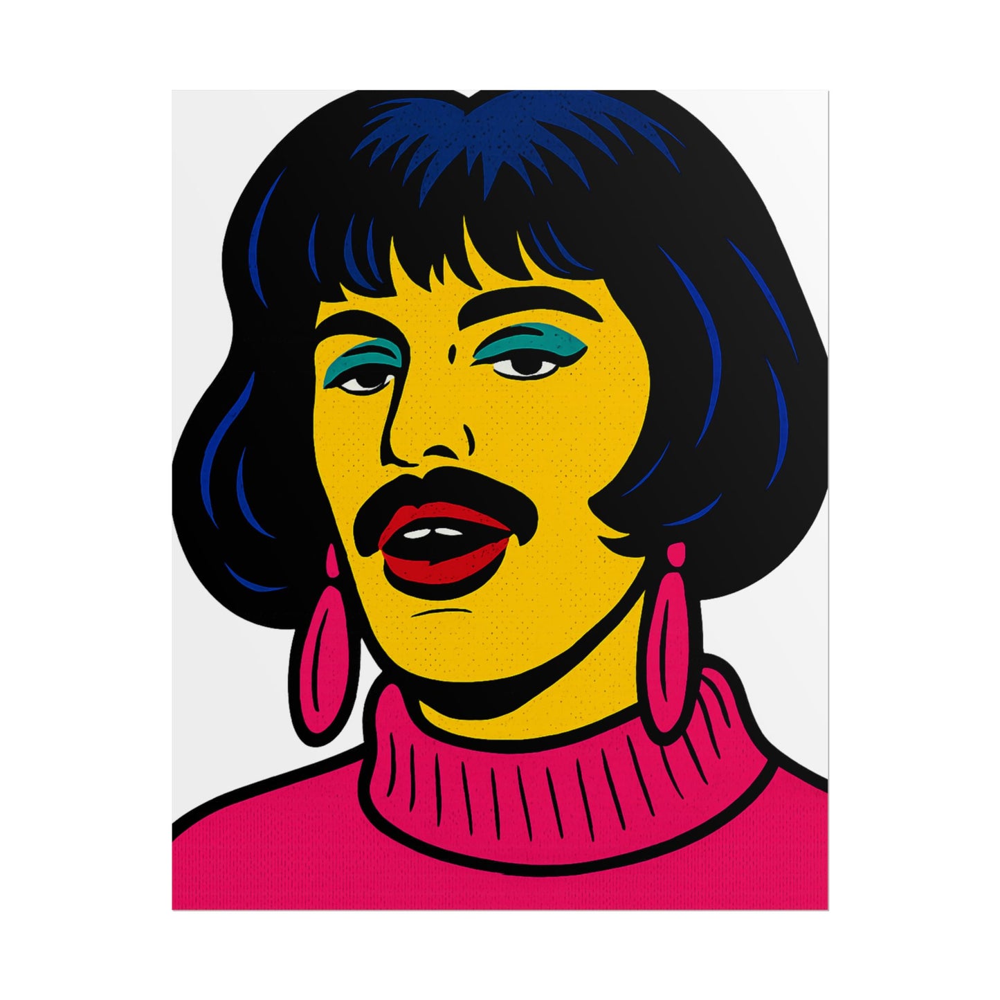 Mercury Pop Art I Want To Break Free Poster