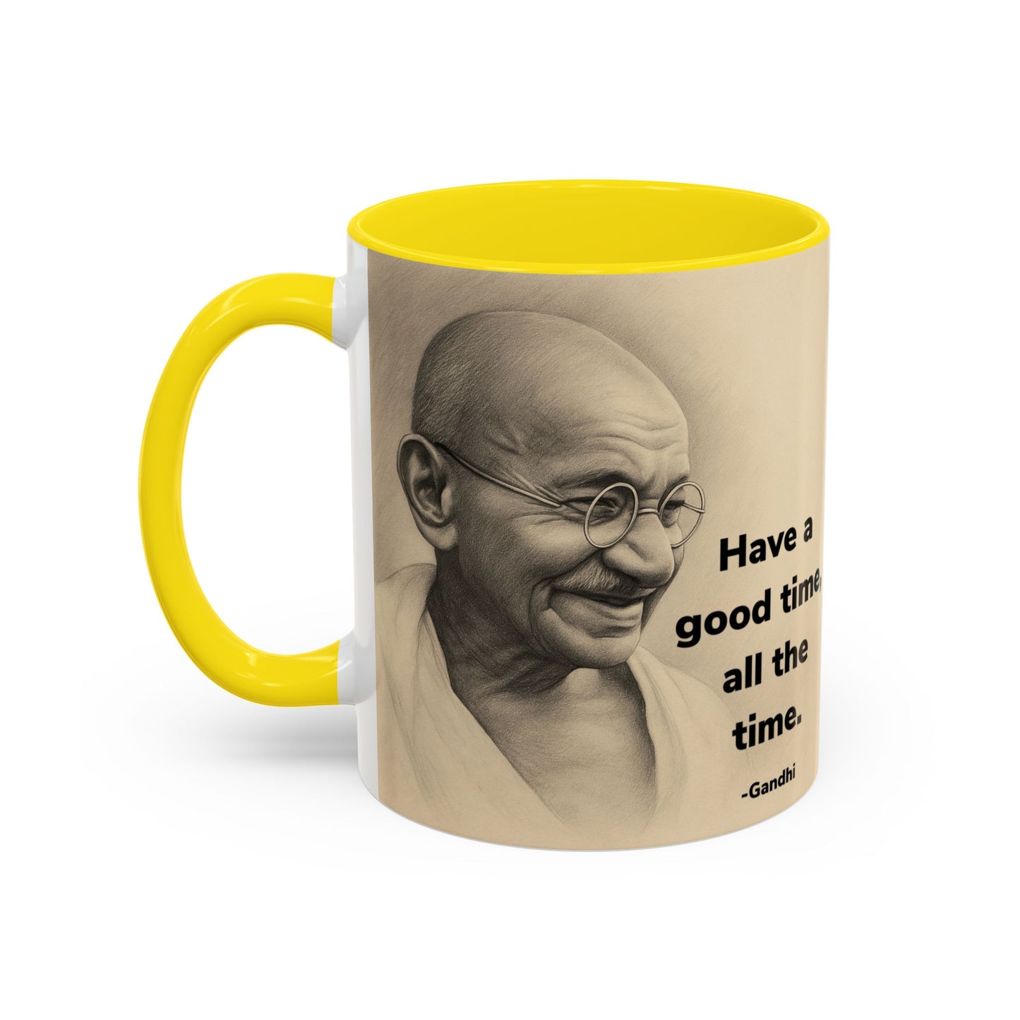 Inspirational Gandhi Quote Mug