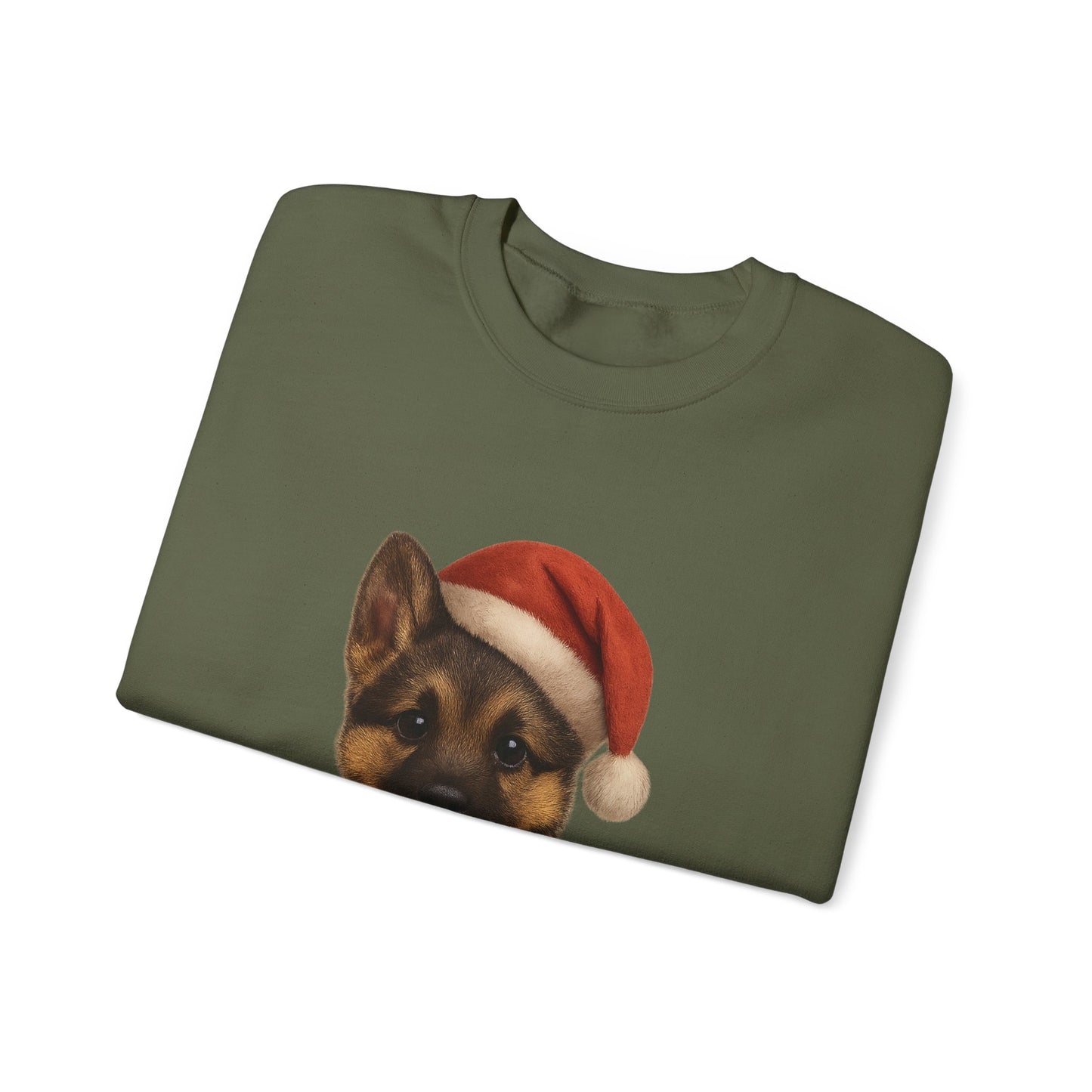 Alsatian Puppy Christmas Dog Sweatshirt