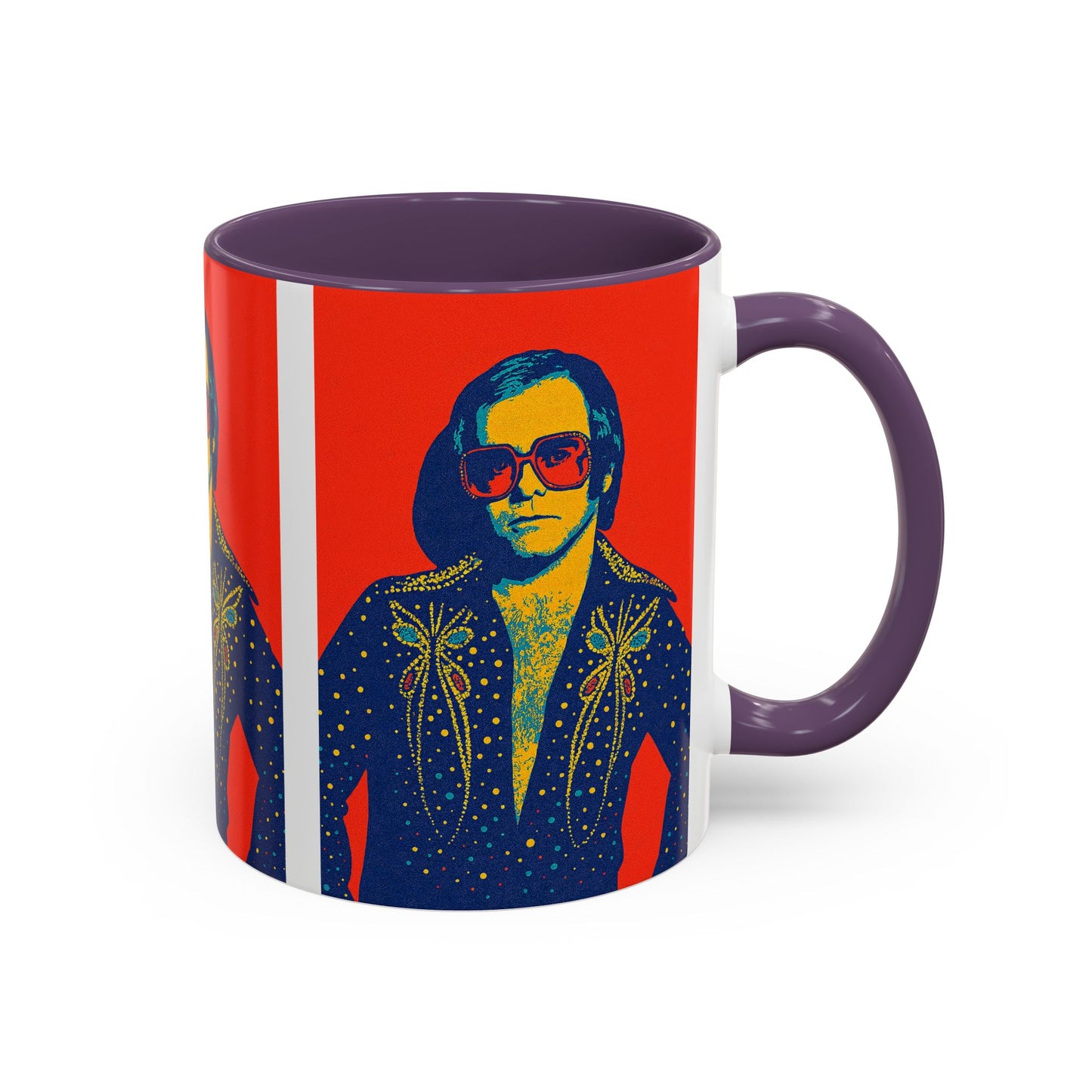 E. John Pop Art Mug
