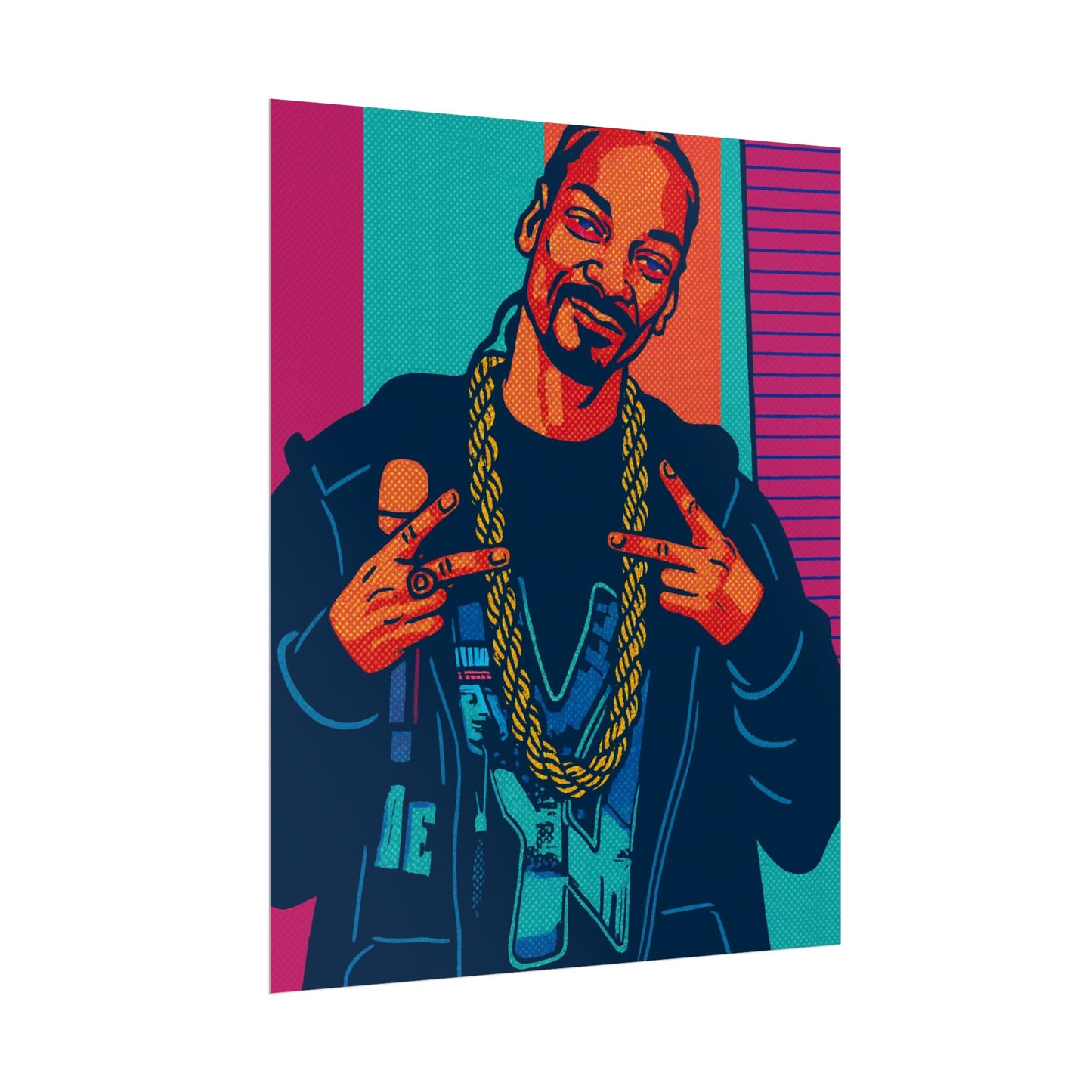 Snoop Dogg Pop Art Poster