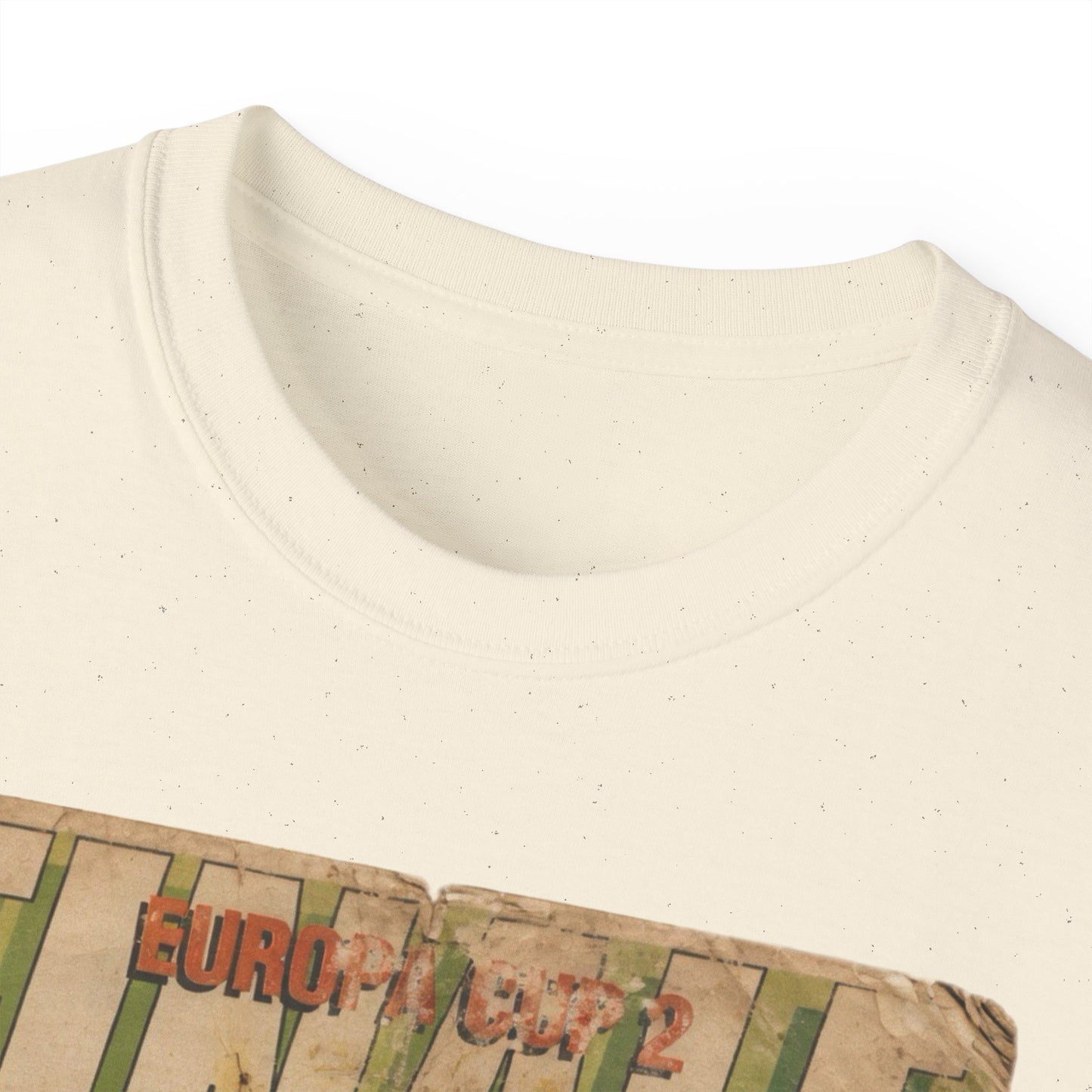 1985 European Cup Winners Cup Final Everton Rapid Vienna Poster Unisex Ultra Cotton Tee