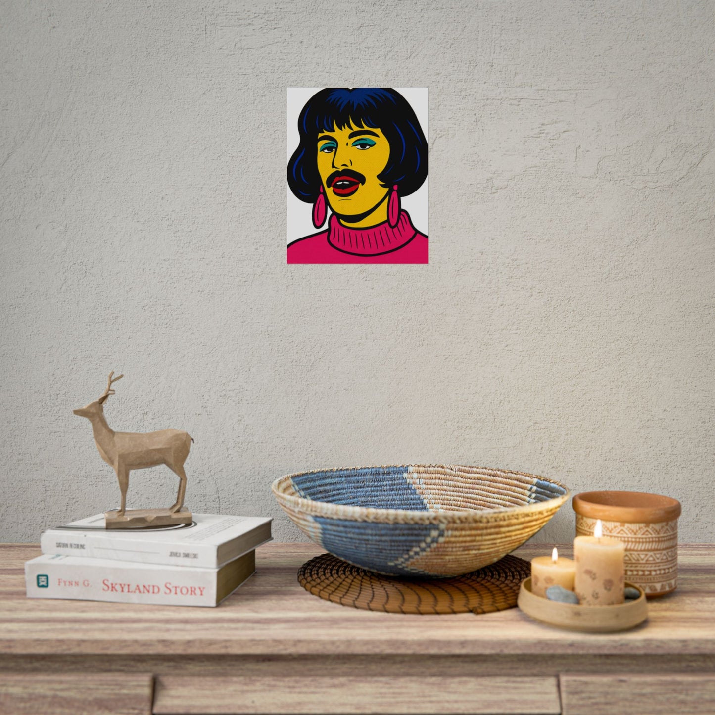 Mercury Pop Art I Want To Break Free Poster