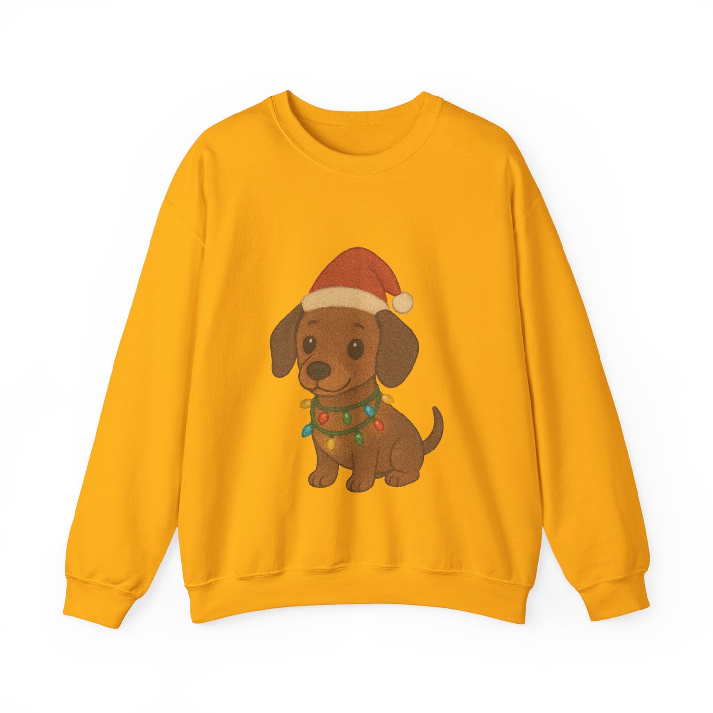 Christmas Dachshund Puppy Christmas Sweatshirt