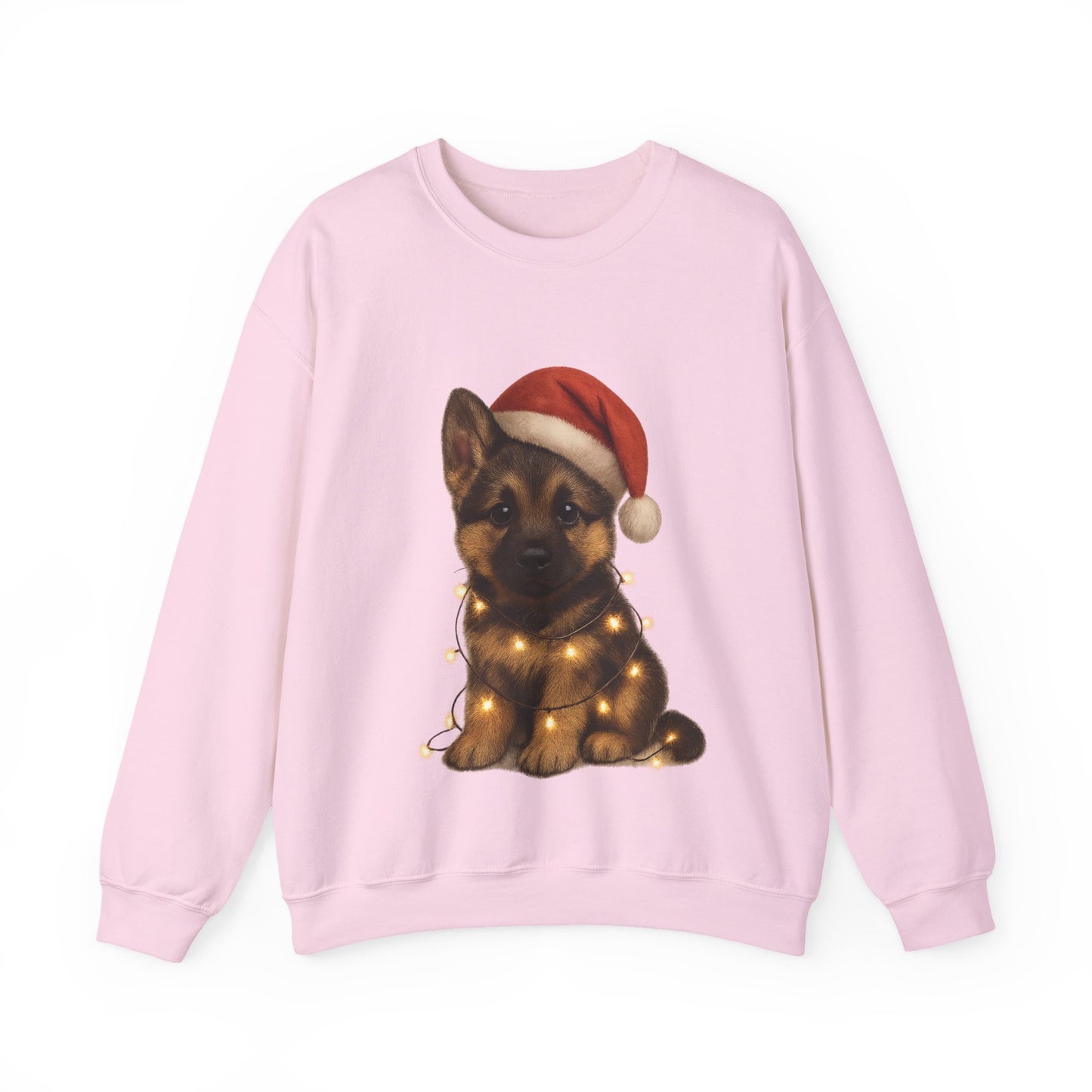 Alsatian Puppy Christmas Dog Sweatshirt