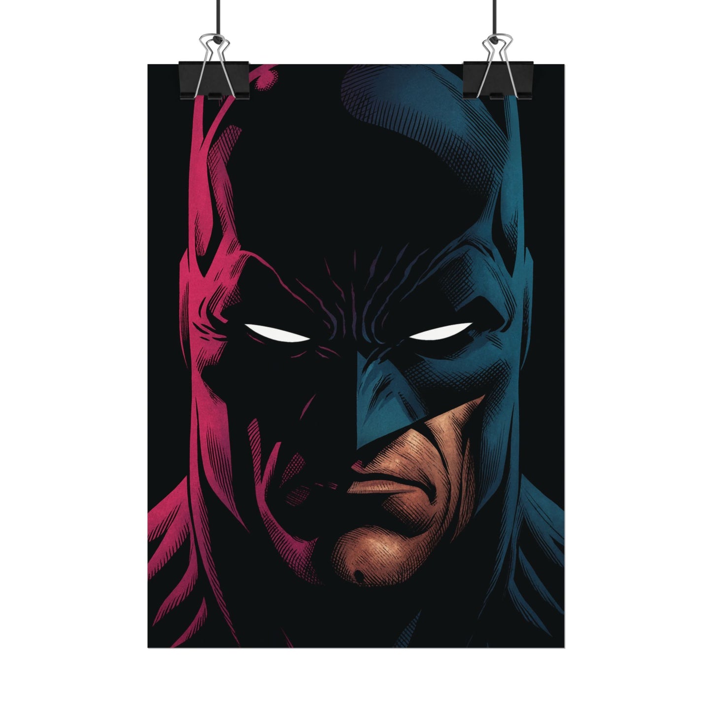 Batman Head Poster
