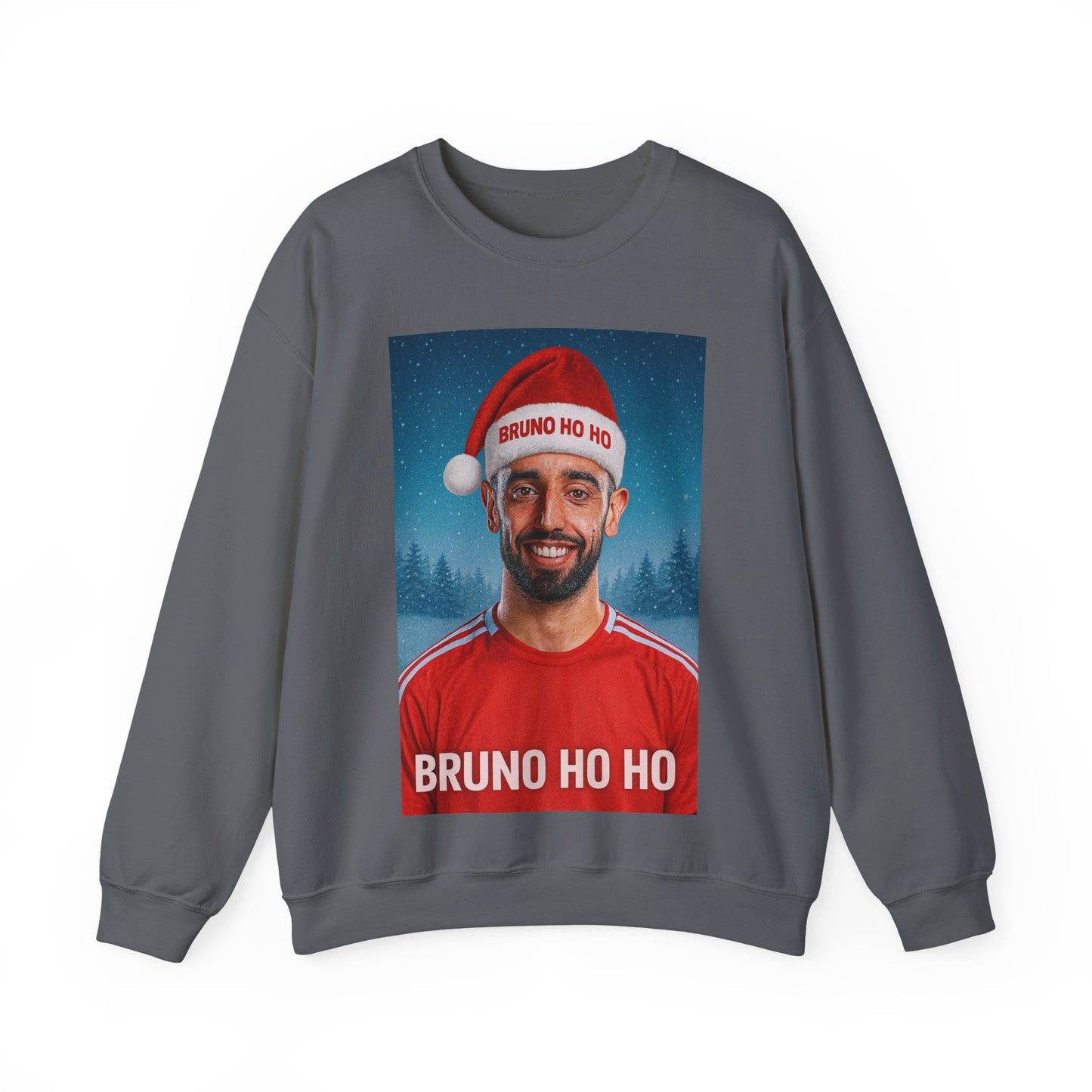 Bruno Ho Ho Ho Bruno Fernandes Manchester United Christmas Jumper