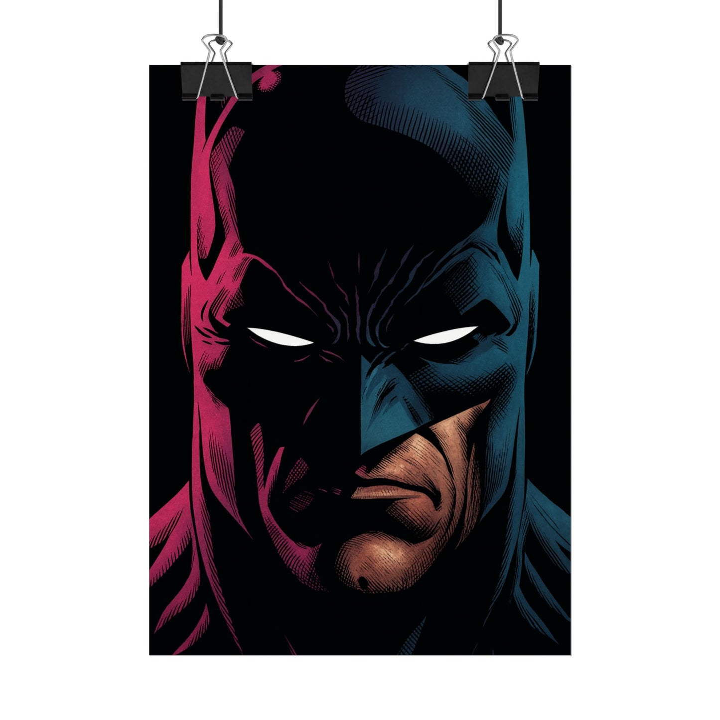 Batman Head Poster