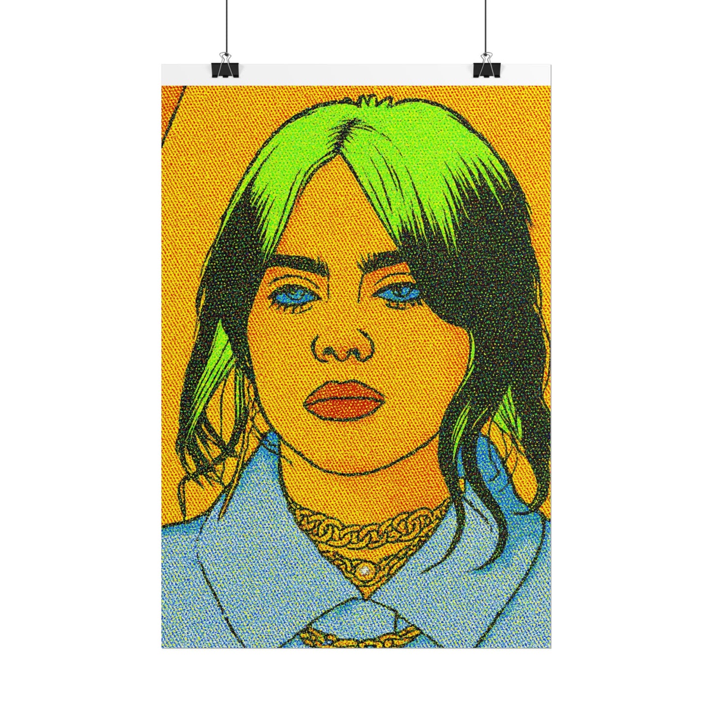 Billie Pop Art Poster