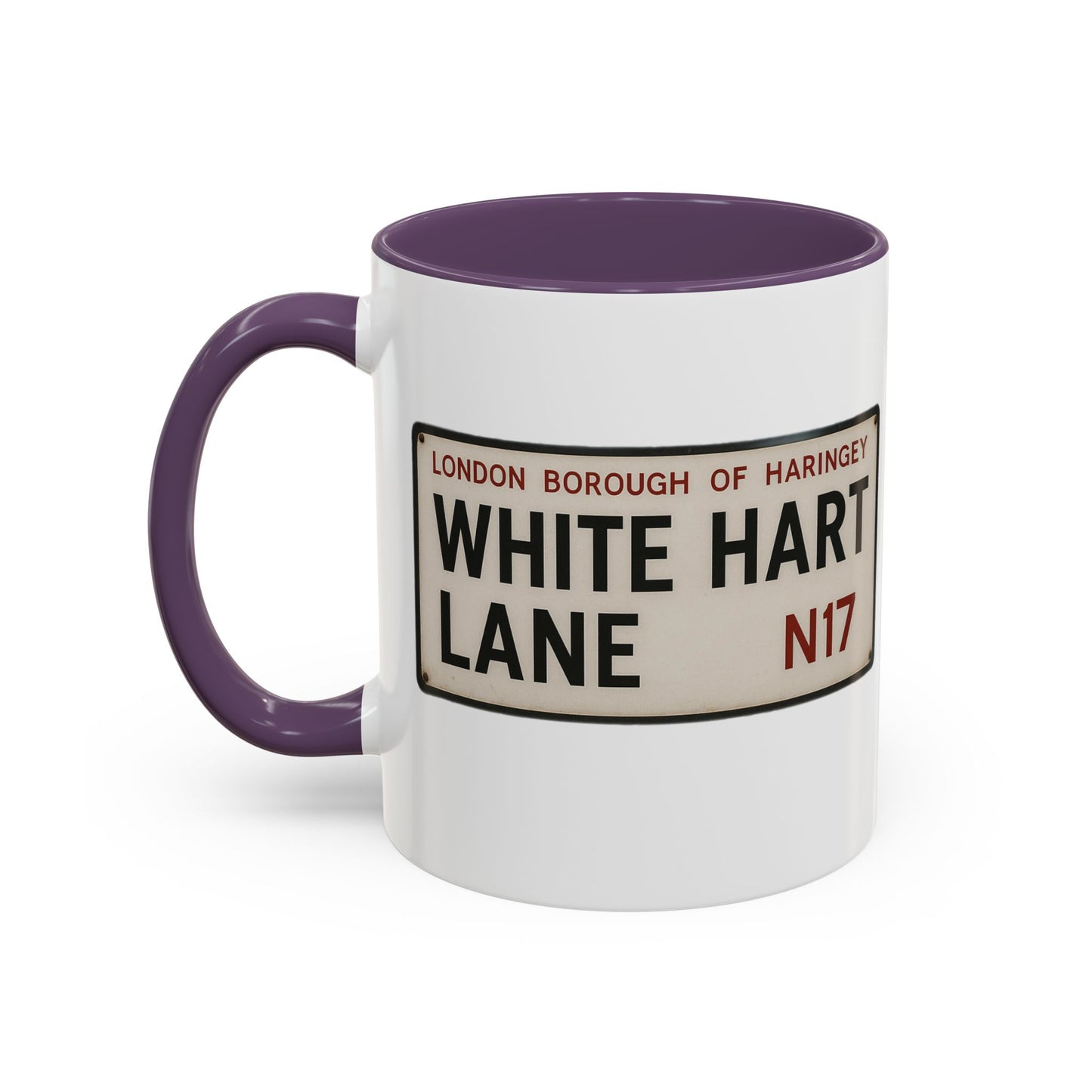 White Hart Lane Road Sign Tottenham Hotspur