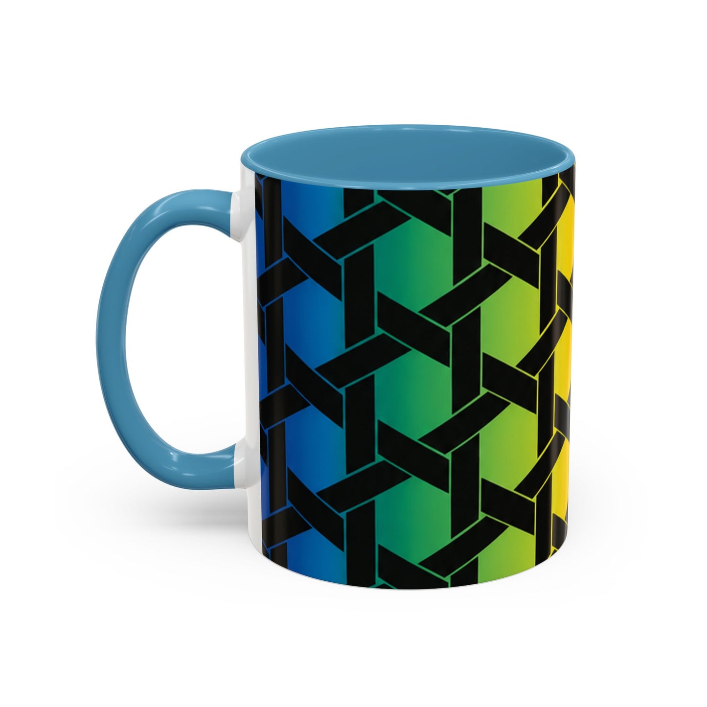 Denmark 1992 Goalkeeper Shirt Accent Coffee Mug (11, 15oz)