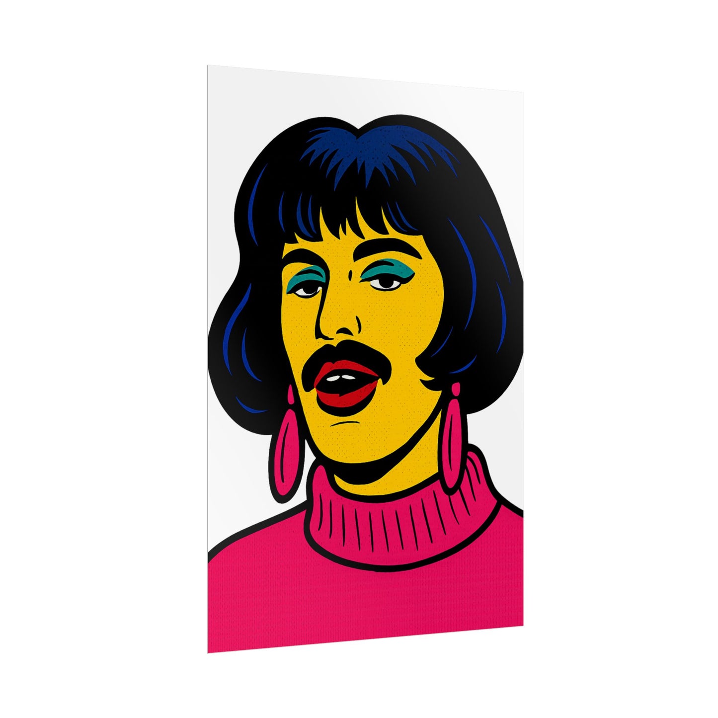 Mercury Pop Art I Want To Break Free Poster
