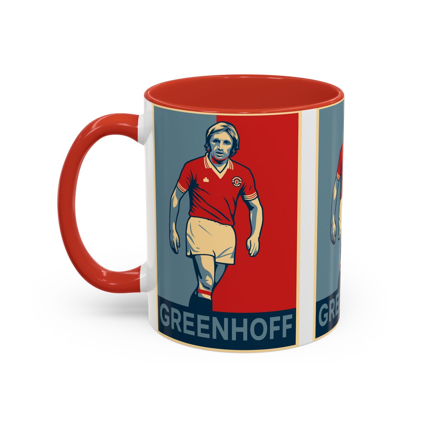 Jimmy Greenhoff Hope Home Mug - Manchester United
