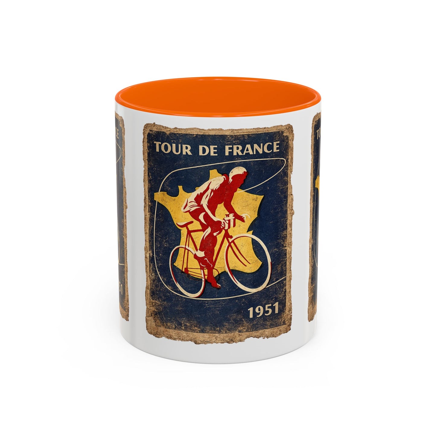 Tour de France 1951 Poster  Coffee Mug (11, 15oz)