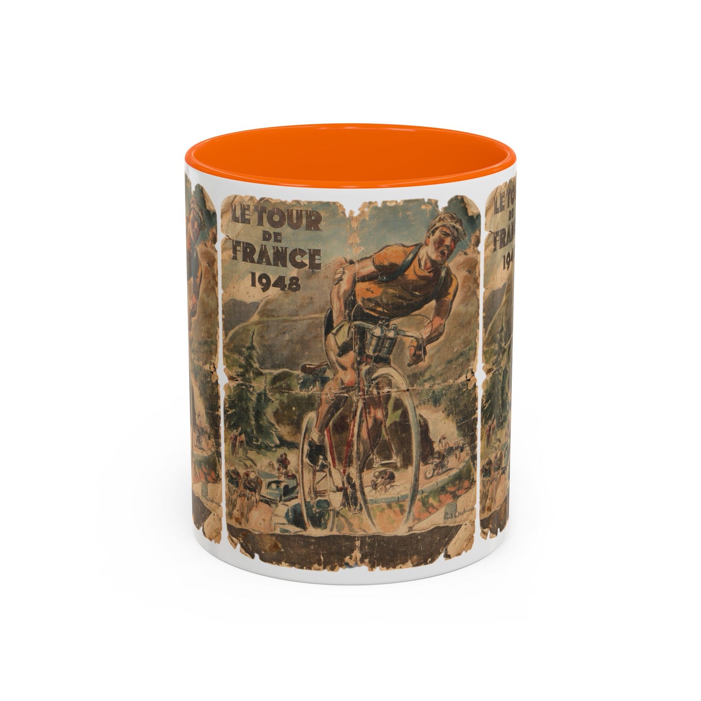 Tour De France 1948 Poster Coffee Mug (11, 15oz)