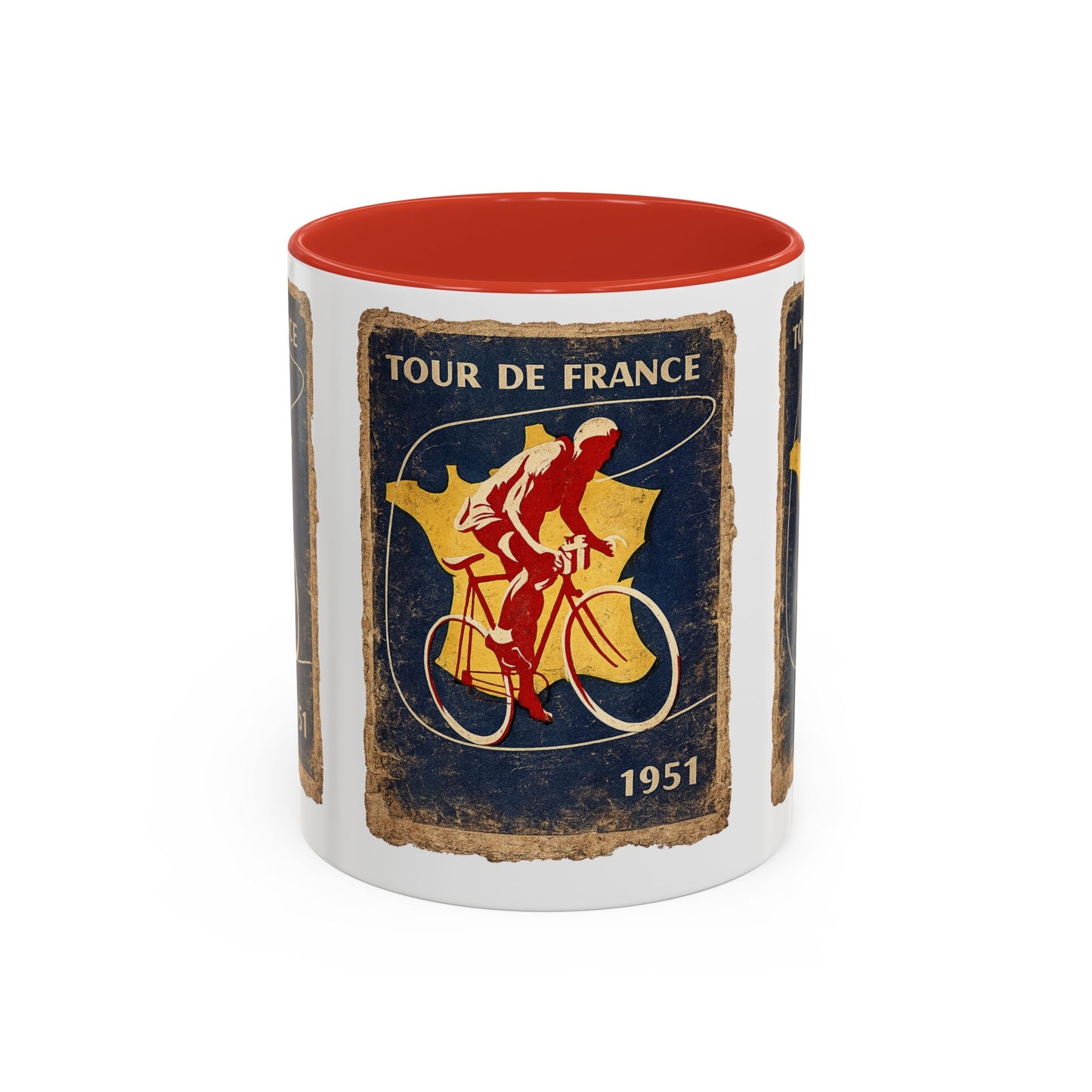 Tour de France 1951 Poster  Coffee Mug (11, 15oz)