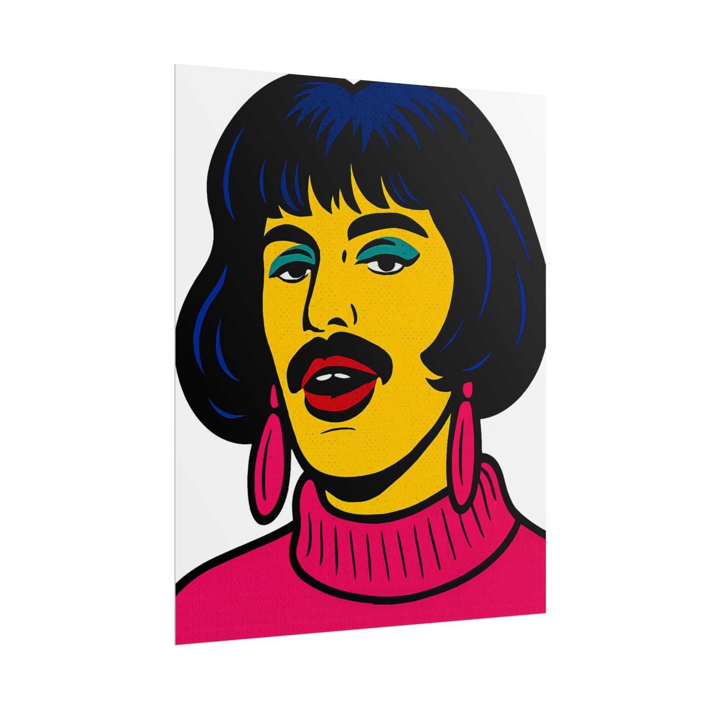 Mercury Pop Art I Want To Break Free Poster