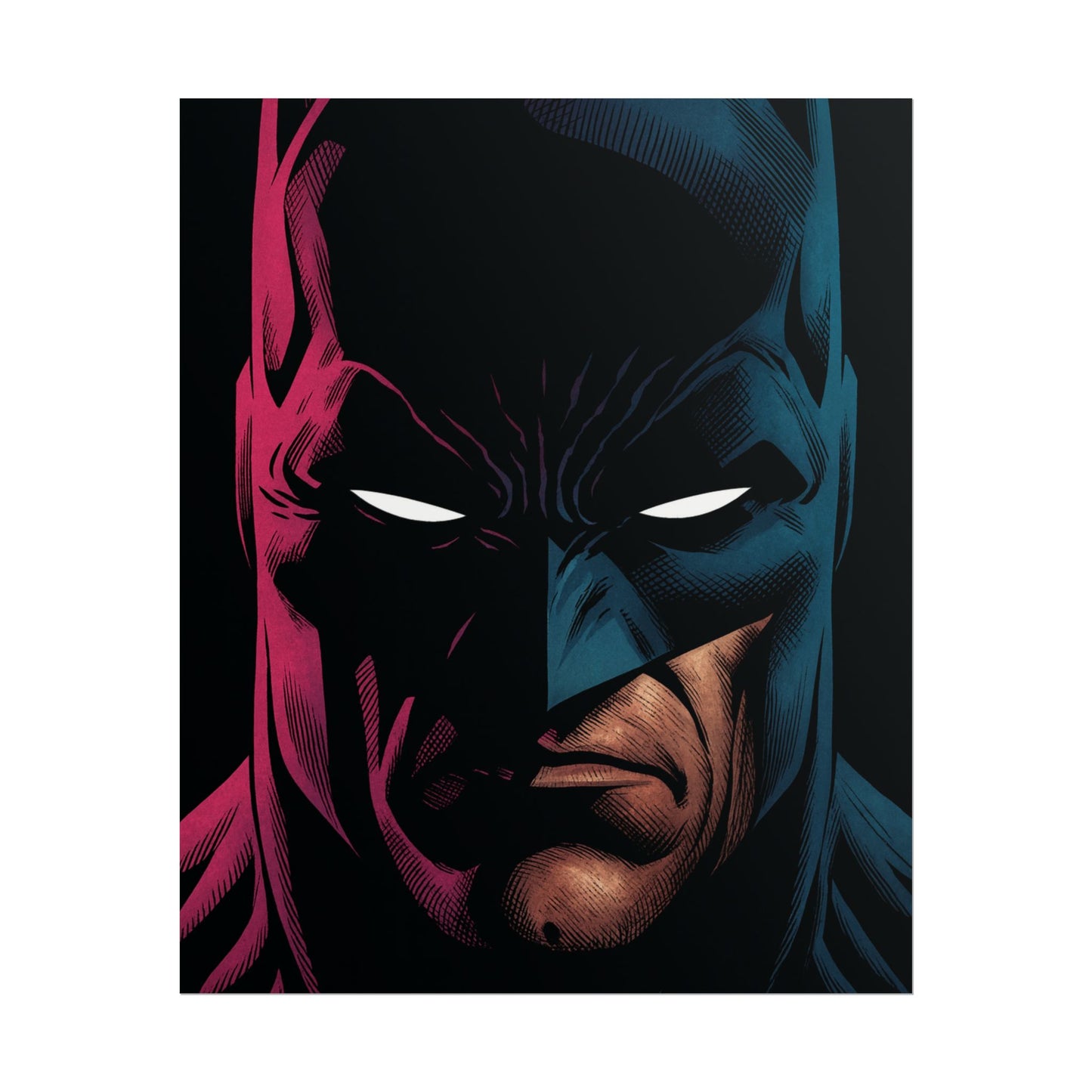 Batman Head Poster