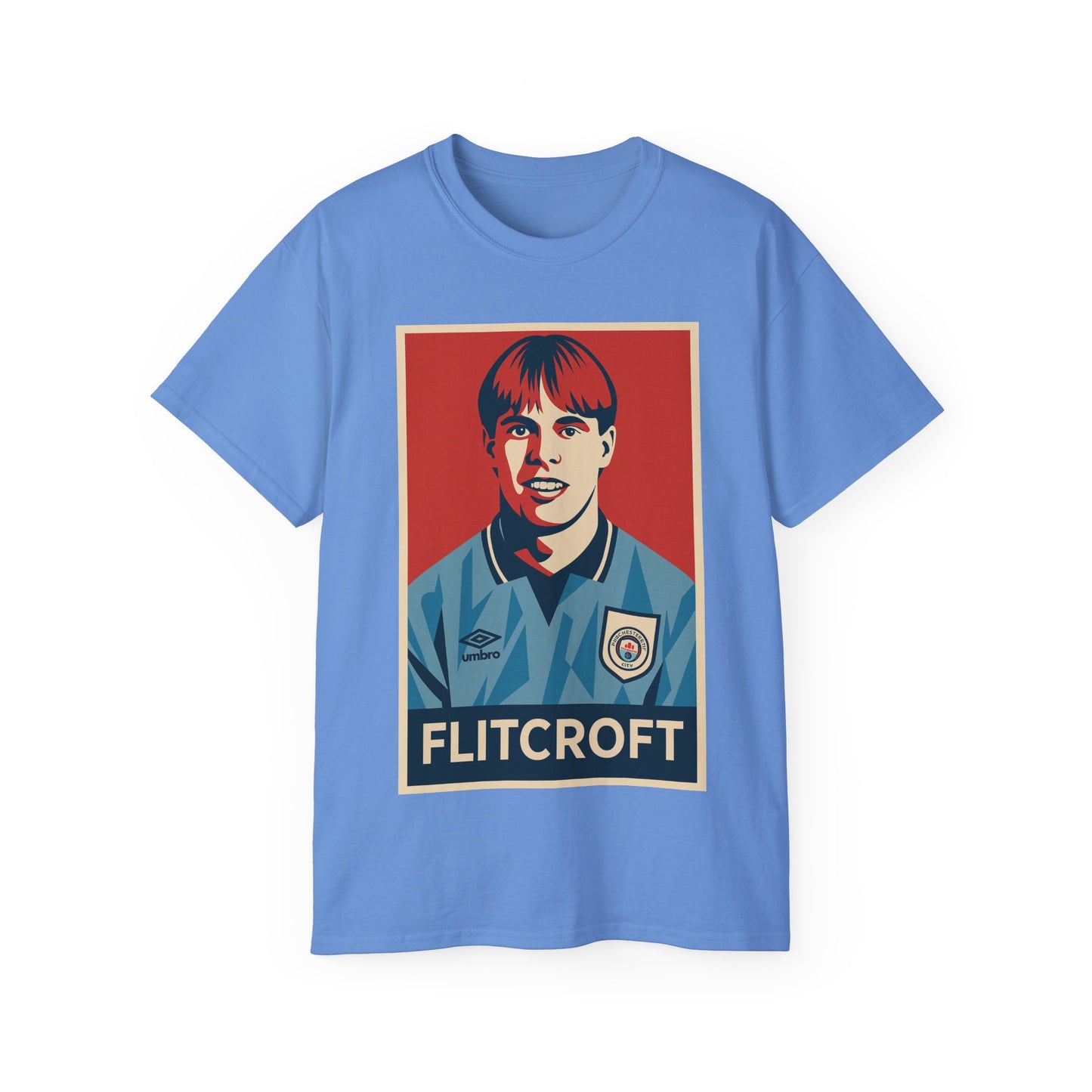 Gary Flitcroft Hope Poster - Manchester City