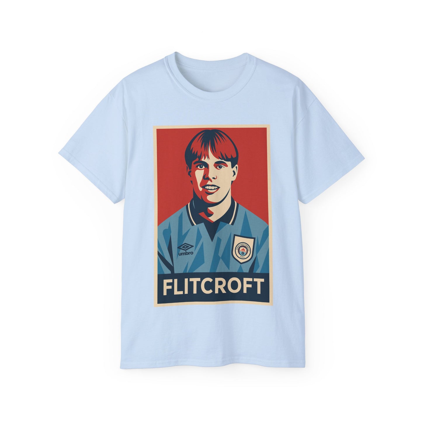 Gary Flitcroft Hope Poster - Manchester City