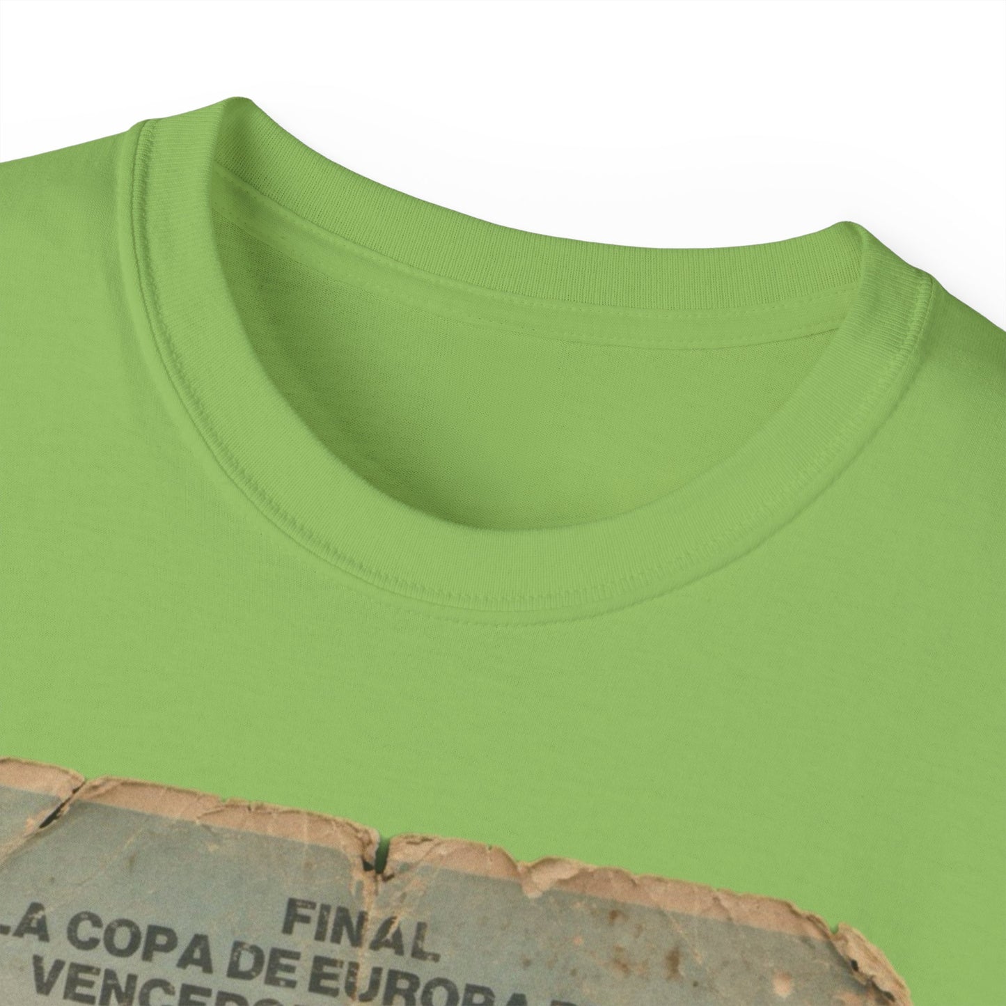 1983 European Cup Winners Cup Final Aberdeen Real Madrid Poster Unisex Ultra Cotton Tee