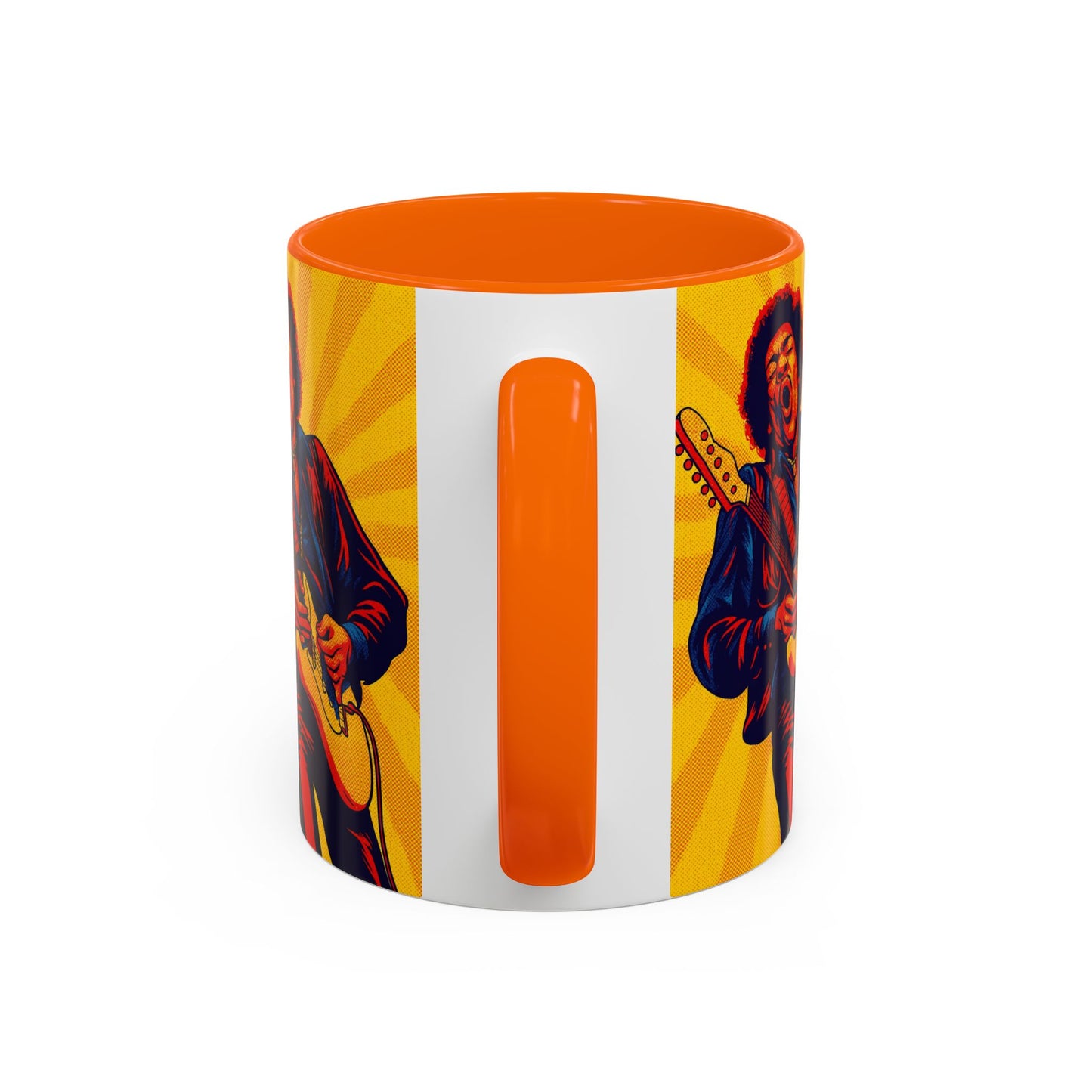 Jimi Hendrix Guitar Pop Art Mug