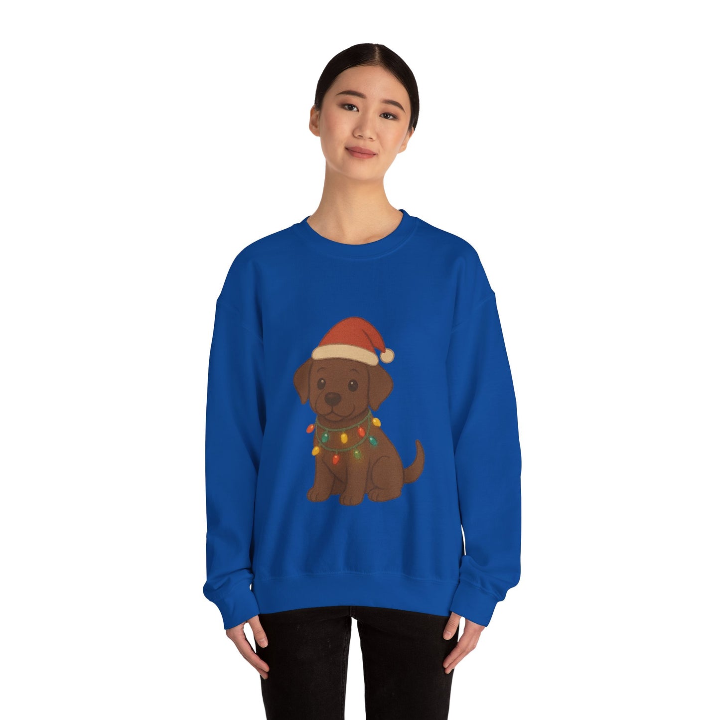 Christmas Chocolate Labrador Sweatshirt